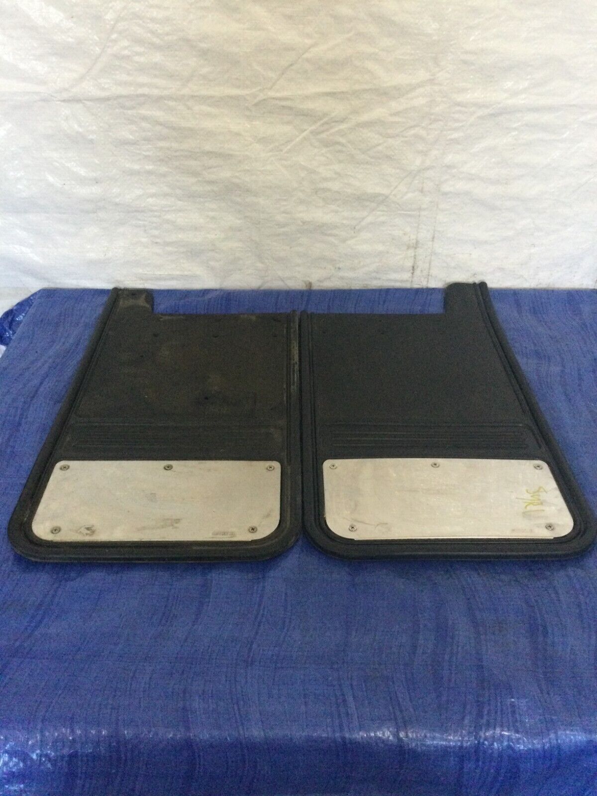 Rear Steel Plated Mud Flaps