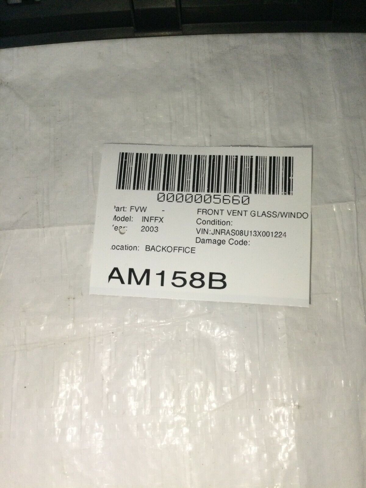 2003-2004 Infiniti FX35 Front Left Right Dash Upper Defrost Vent Grill OEM