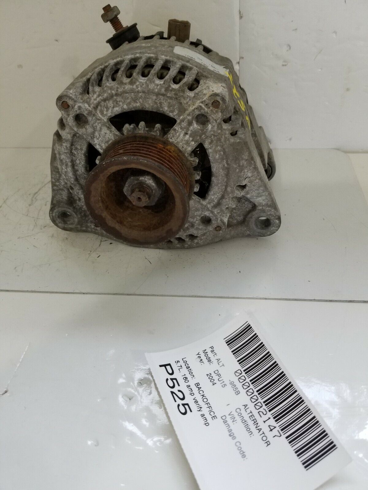 2004 Dodge Ram 1500 Alternator Motor OEM 5.7L