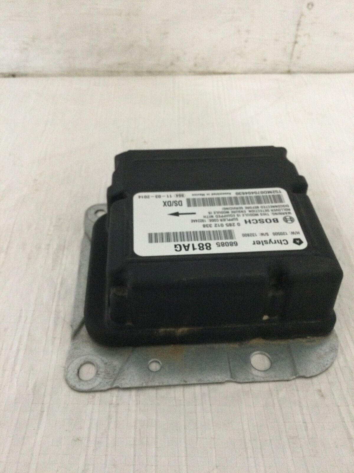 SRS Control Module 2014 Ram 1500 Pickup P68085881AG OEM