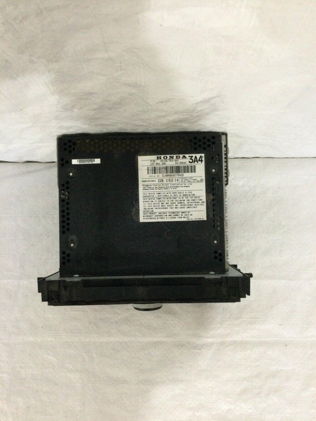 Honda Civic Radio CD Player 2013-2015 39100TR3A41 OEM
