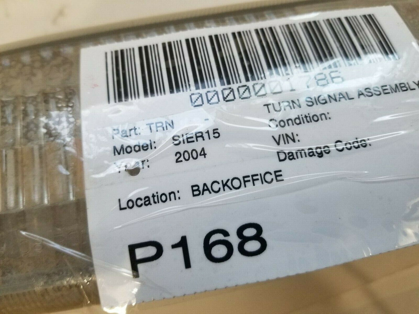 2004 GMC Sierra 1500 Turn Signal Left Driver Side OEM LH