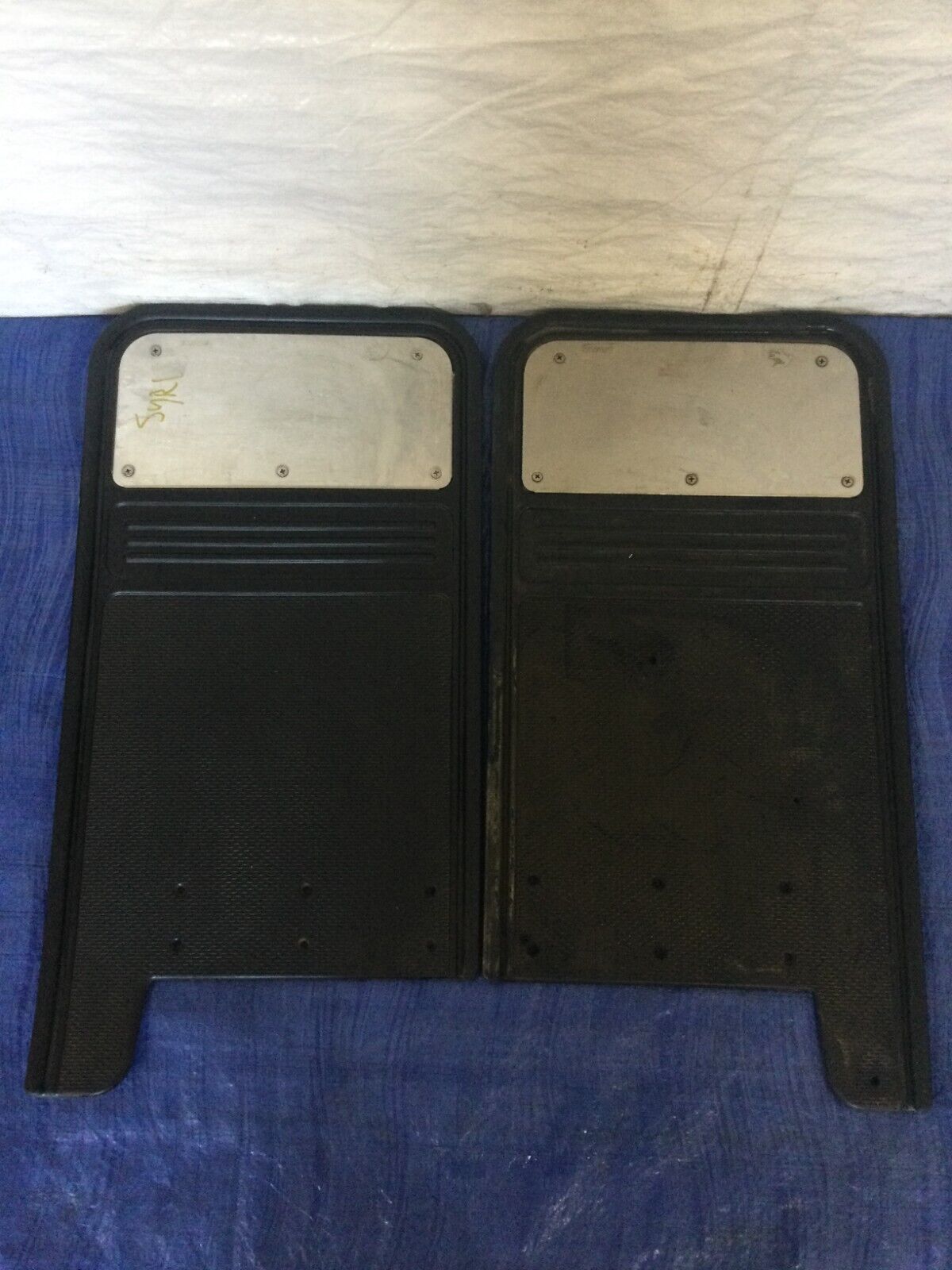 Rear Steel Plated Mud Flaps