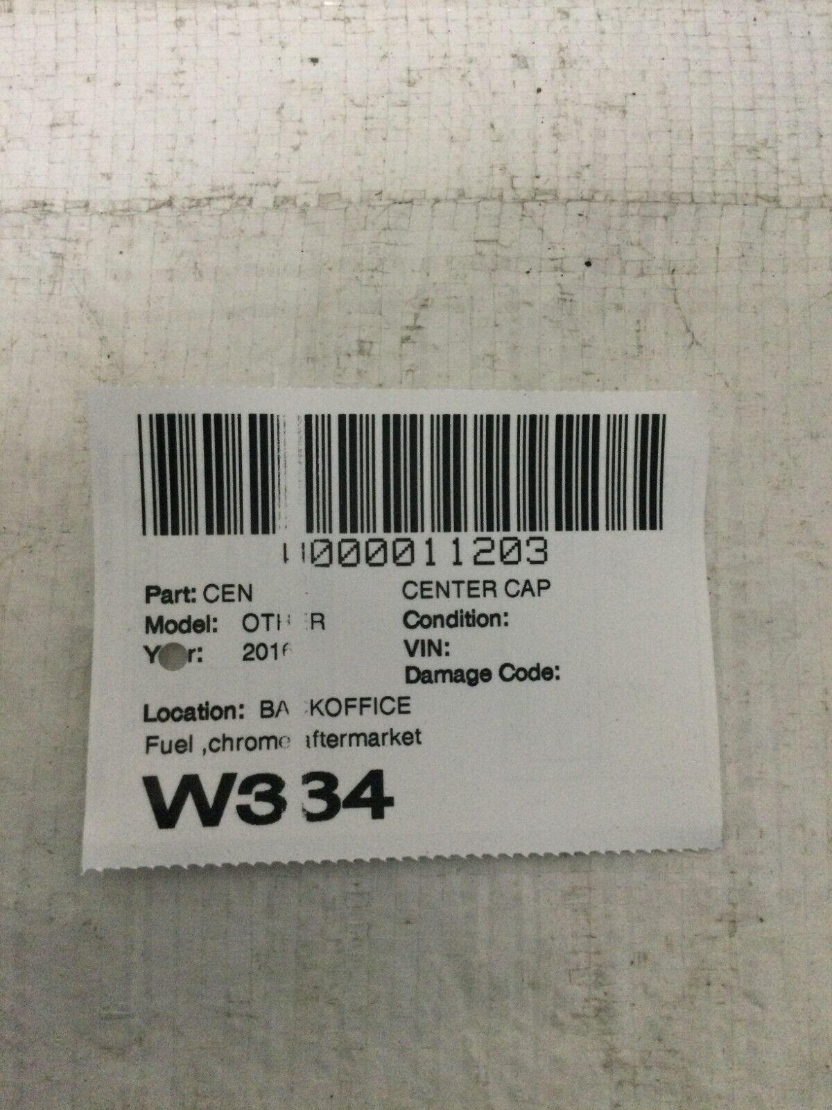 Fuel Chrome Wheel Center Cap ST-MQ804-150