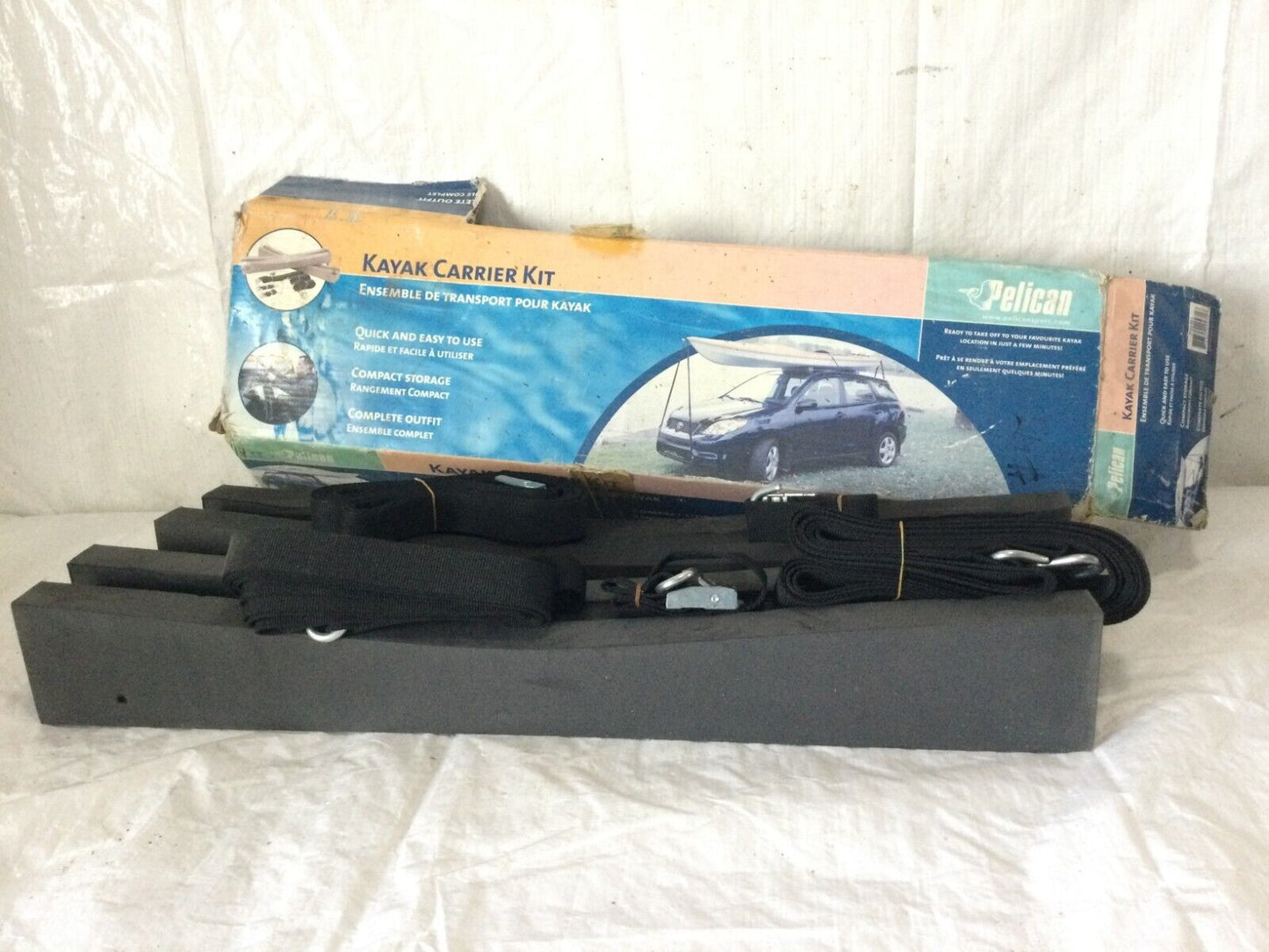 Pelican Kayak Car Top Carrier Kit