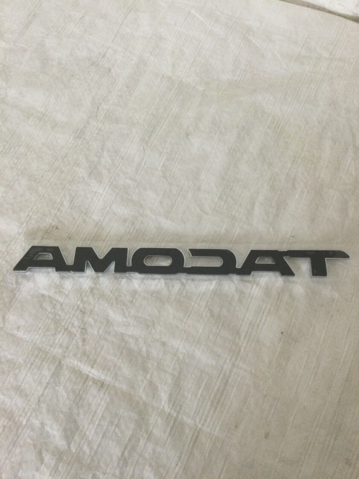 Toyota Tacoma Front Door Script Chrome Emblem OEM 75427-04010