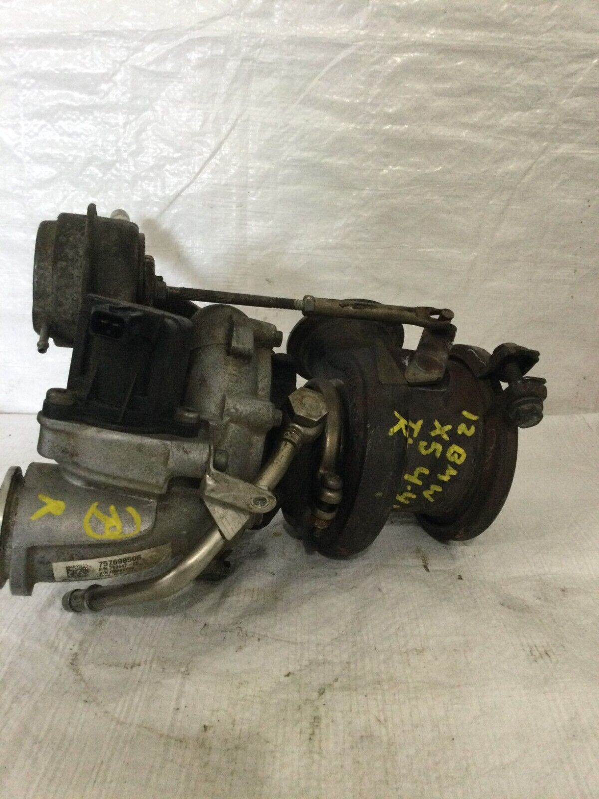 Passenger / Right Turbo/Supercharger 4.4L Twin Turbo 10-12 BMW X5 E70 OEM RH