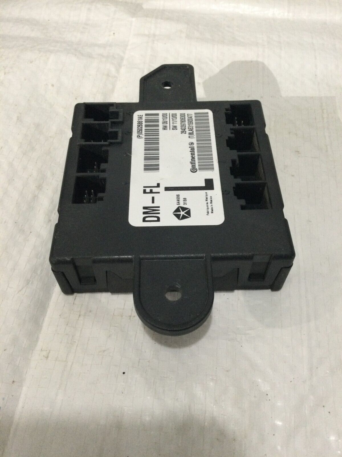 2020 Dodge Grand Caravan Front Left Door Control Module 05026861AE OEM
