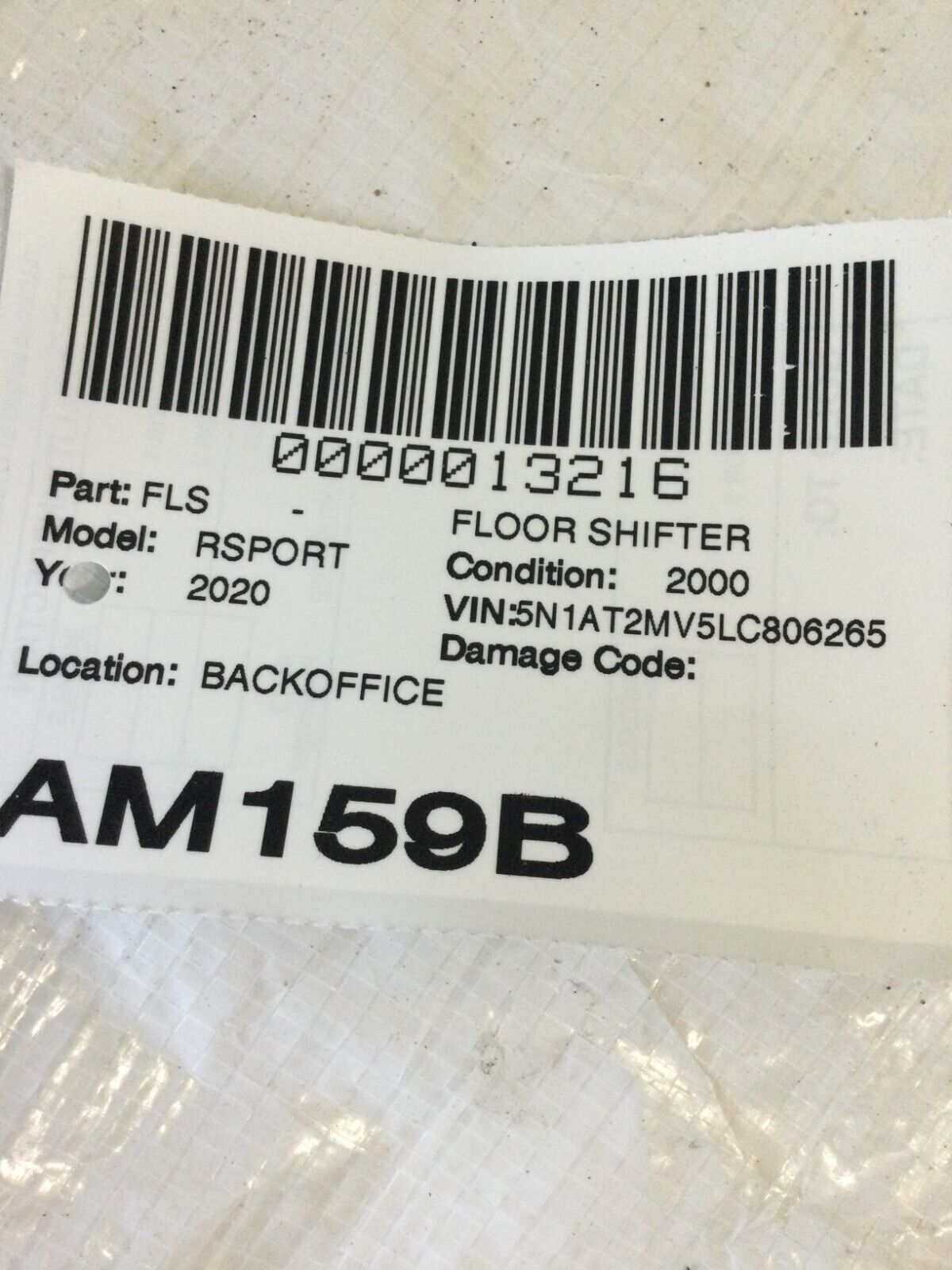 2020 Nissan Rogue Center Console Floor Shifter Bezel Cover Trim Panel OEM