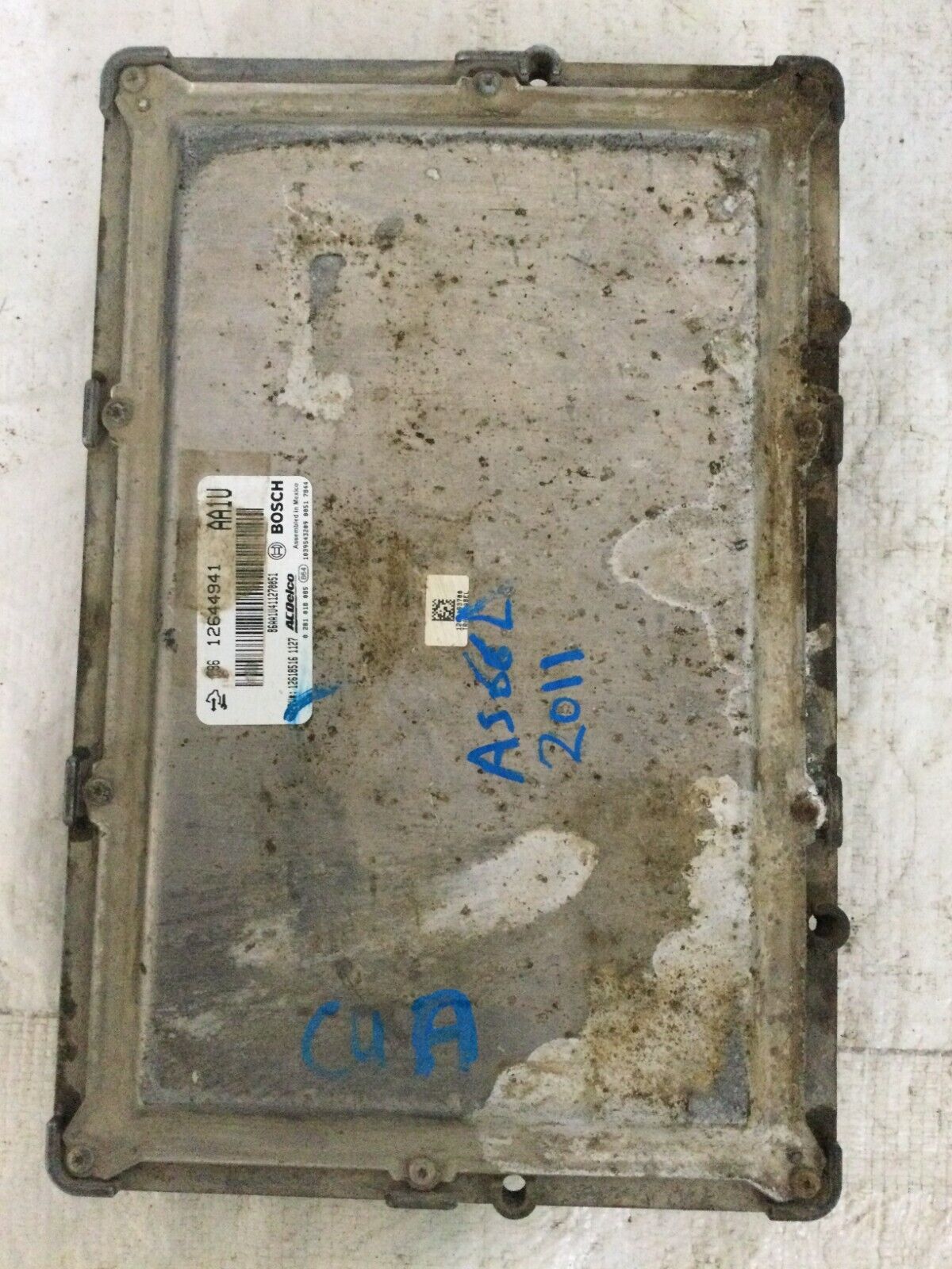 12644941 2011 Chevrolet Silverado 2500HD 6.6L Turbo Diesel Engine Computer OEM