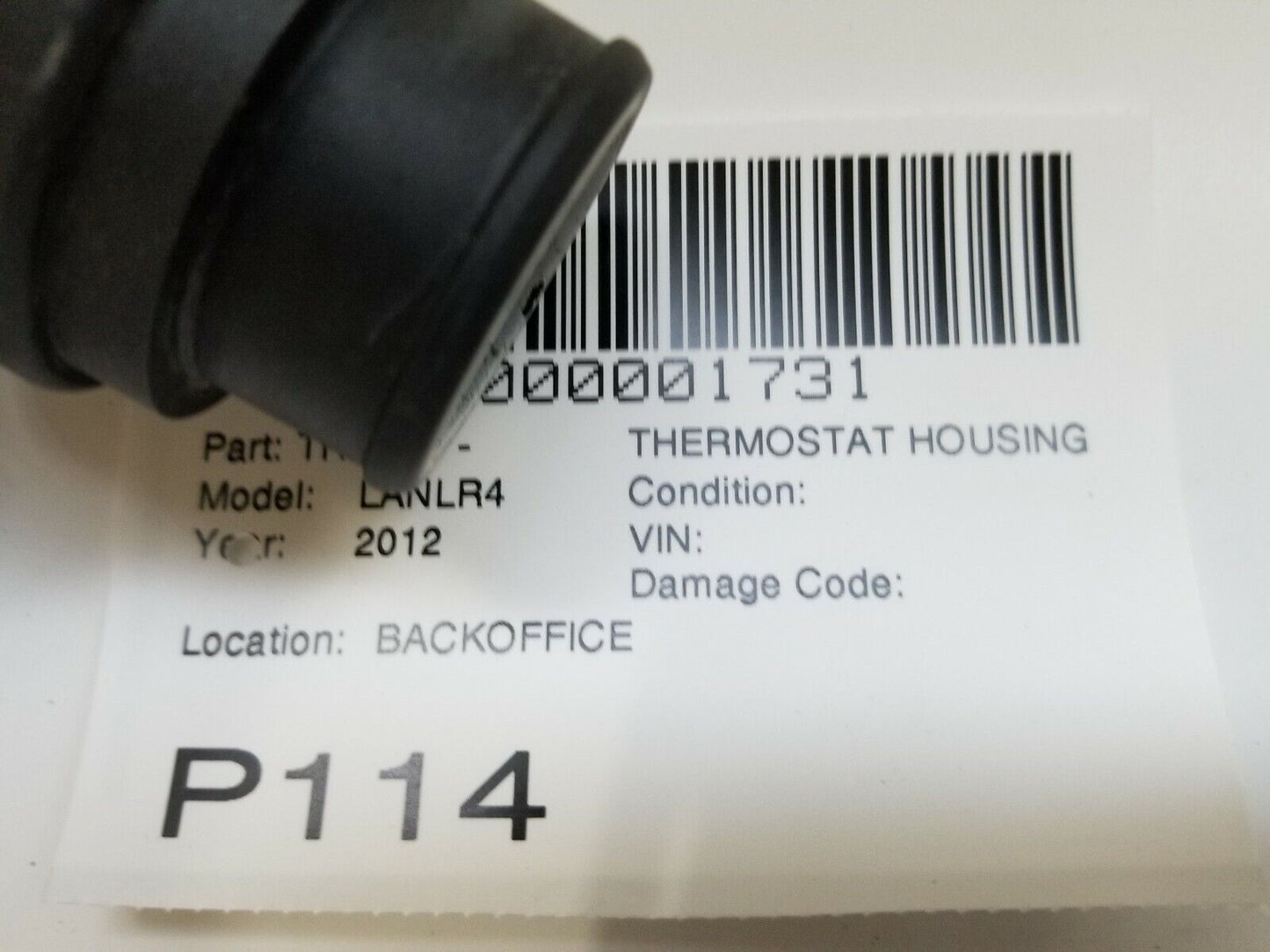 Land Rover LR4 2010-2013 OEM Thermostat Housing 5.0L V8