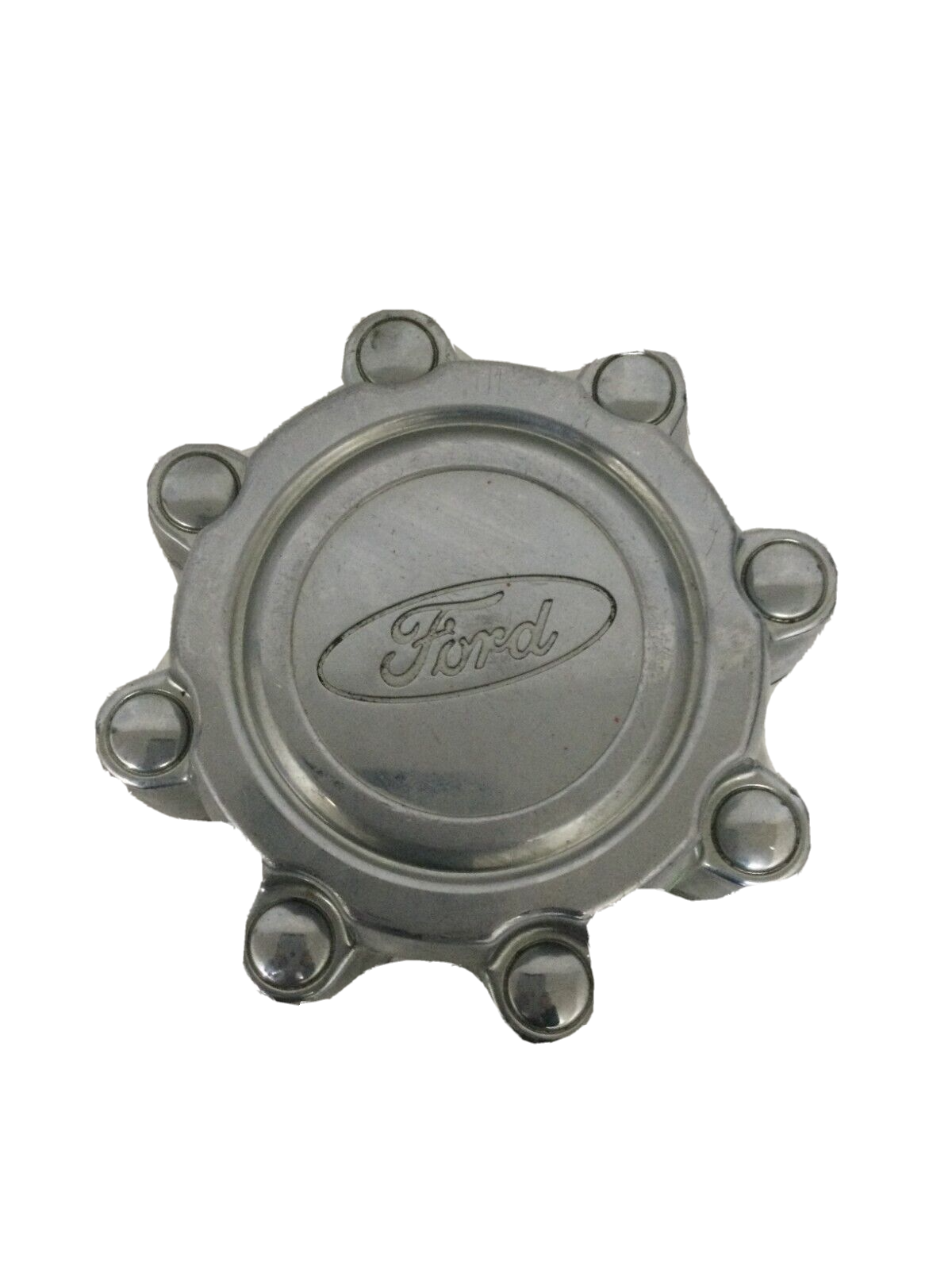 Ford Chrome Wheel Center Cap Hub Cap F81A-1A096-CA 8.375" OEM 8 Lug Ford F150