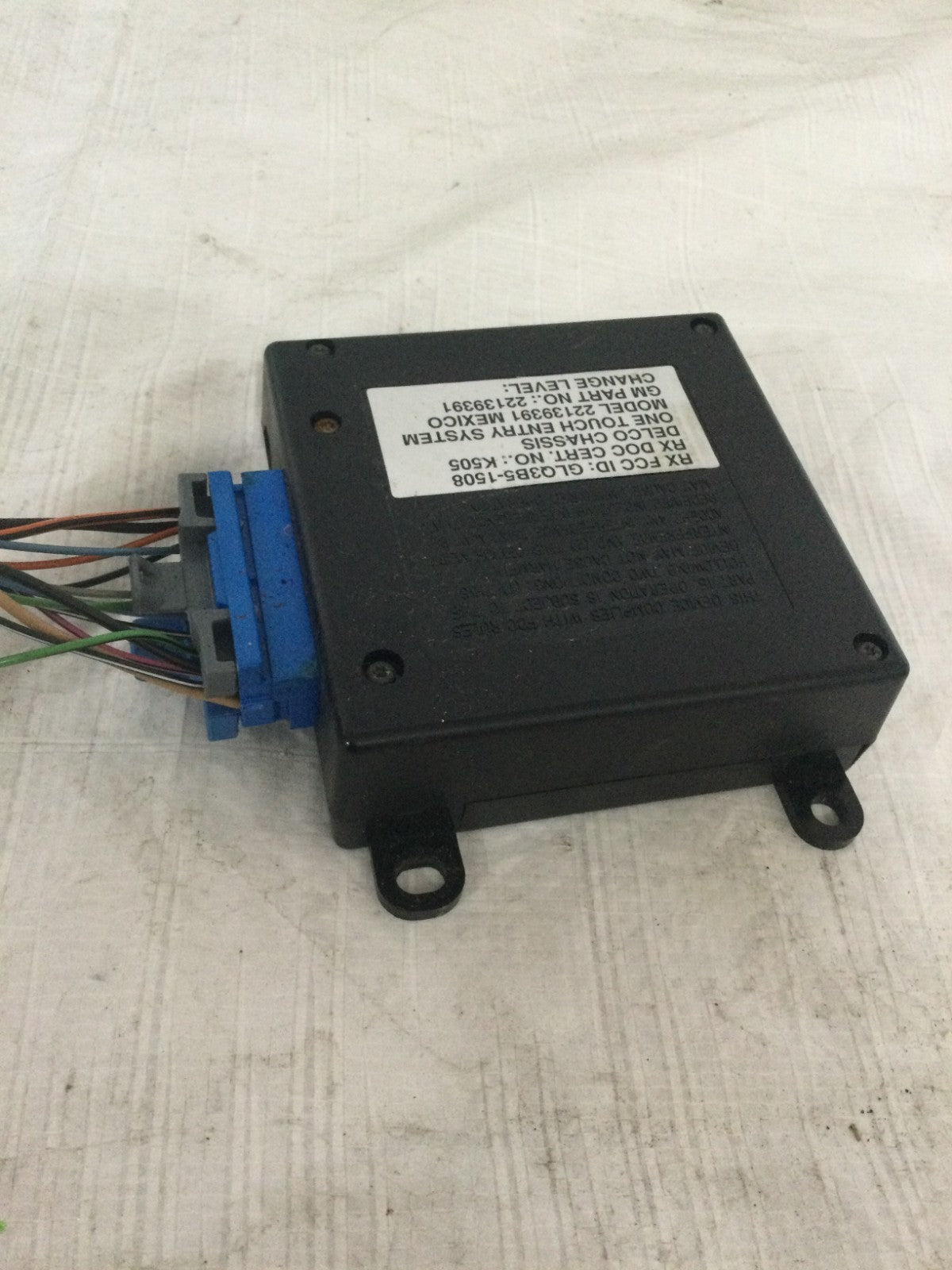 1997 Cadillac Seville Remote Keyless Entry Module OEM 22139391