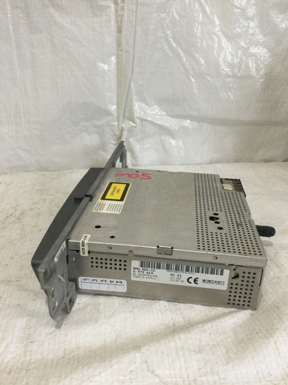 BMW E65 E66 750I 750LI 760I 760LI B7 RADIO DISC CD PLAYER OEM 6973614