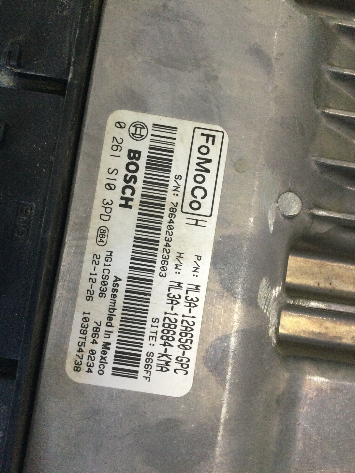 2023 Ford F150 F-150 Engine Computer Module ECM ECU OEM ML3A-12A650-GPC 5.0L