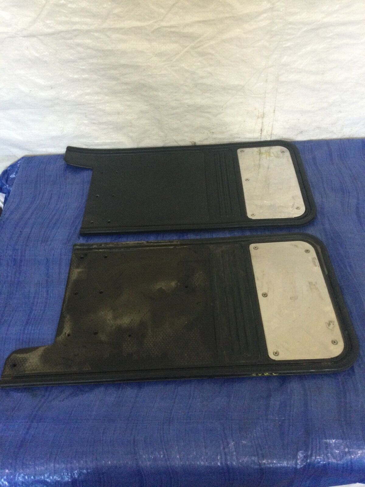 Rear Steel Plated Mud Flaps