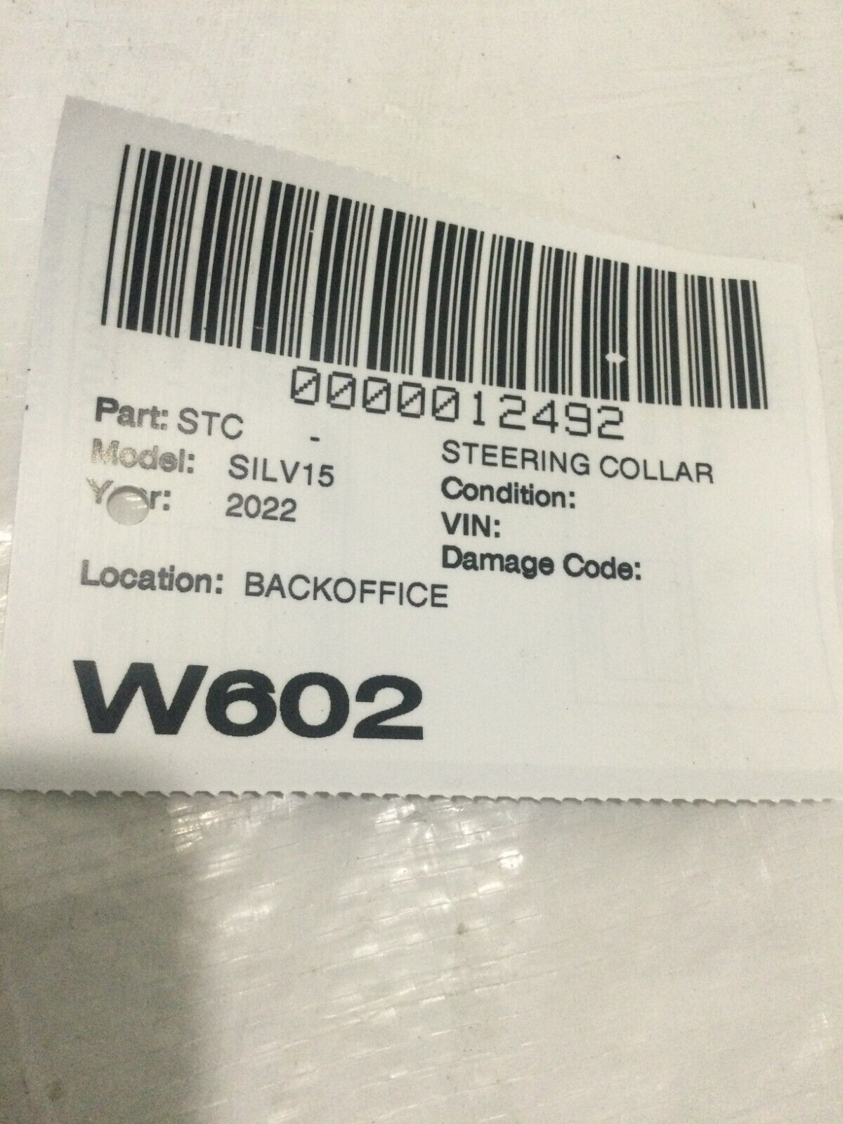 2022 Chevrolet Silverado 1500 Steering Column Shroud Cover OEM