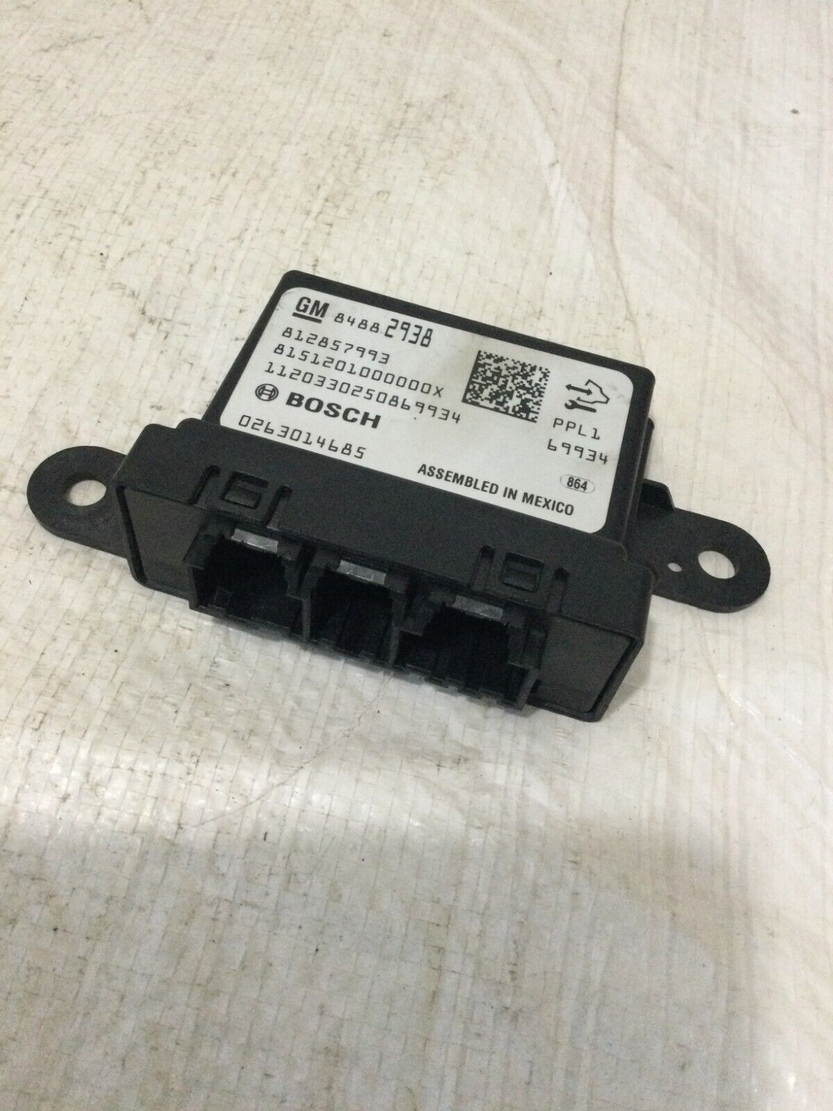 2019-2022 GMC Sierra 3500HD Park Assist Control Module OEM 84882938