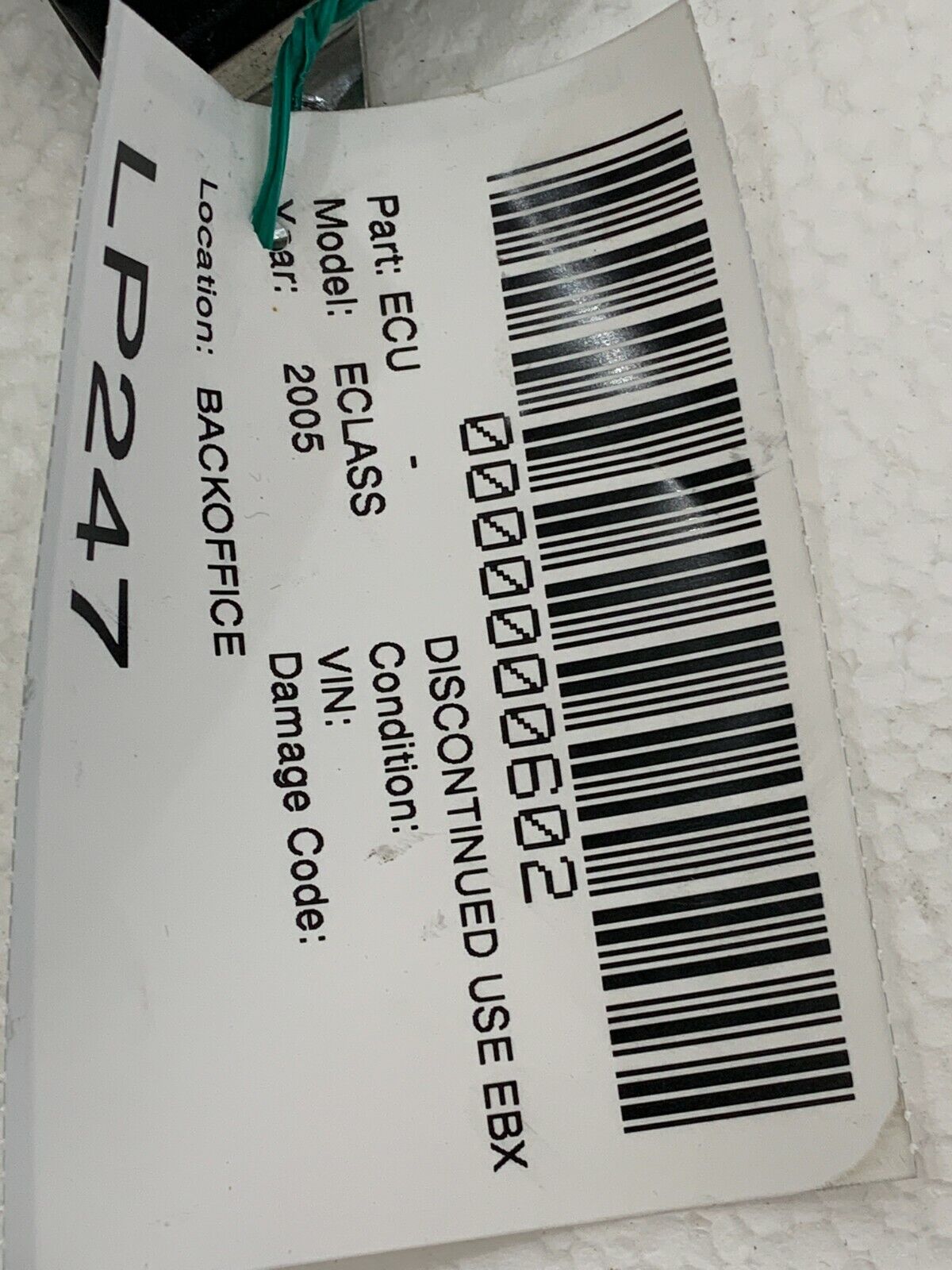 2003-2009 Mercedes Benz E-Class E320 E500 W211 Body Control Module 2115452232 OE