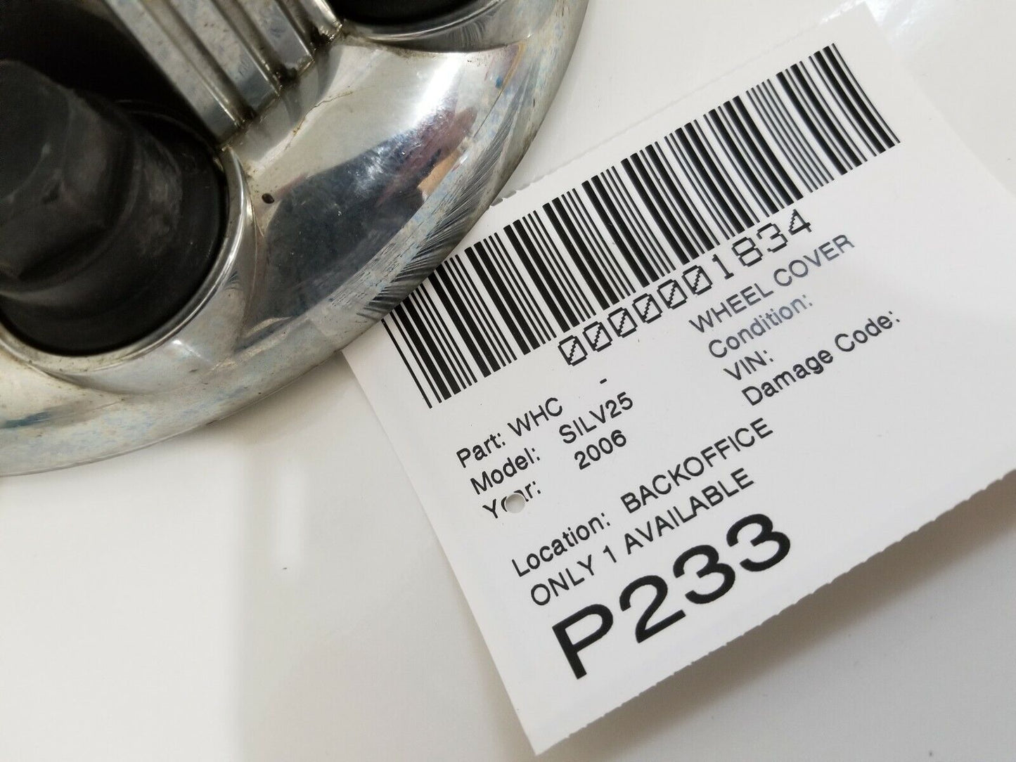 Wheel Center Hub Cap Cover 99-06 Silverado Sierra OEM 8 Lug Plastic