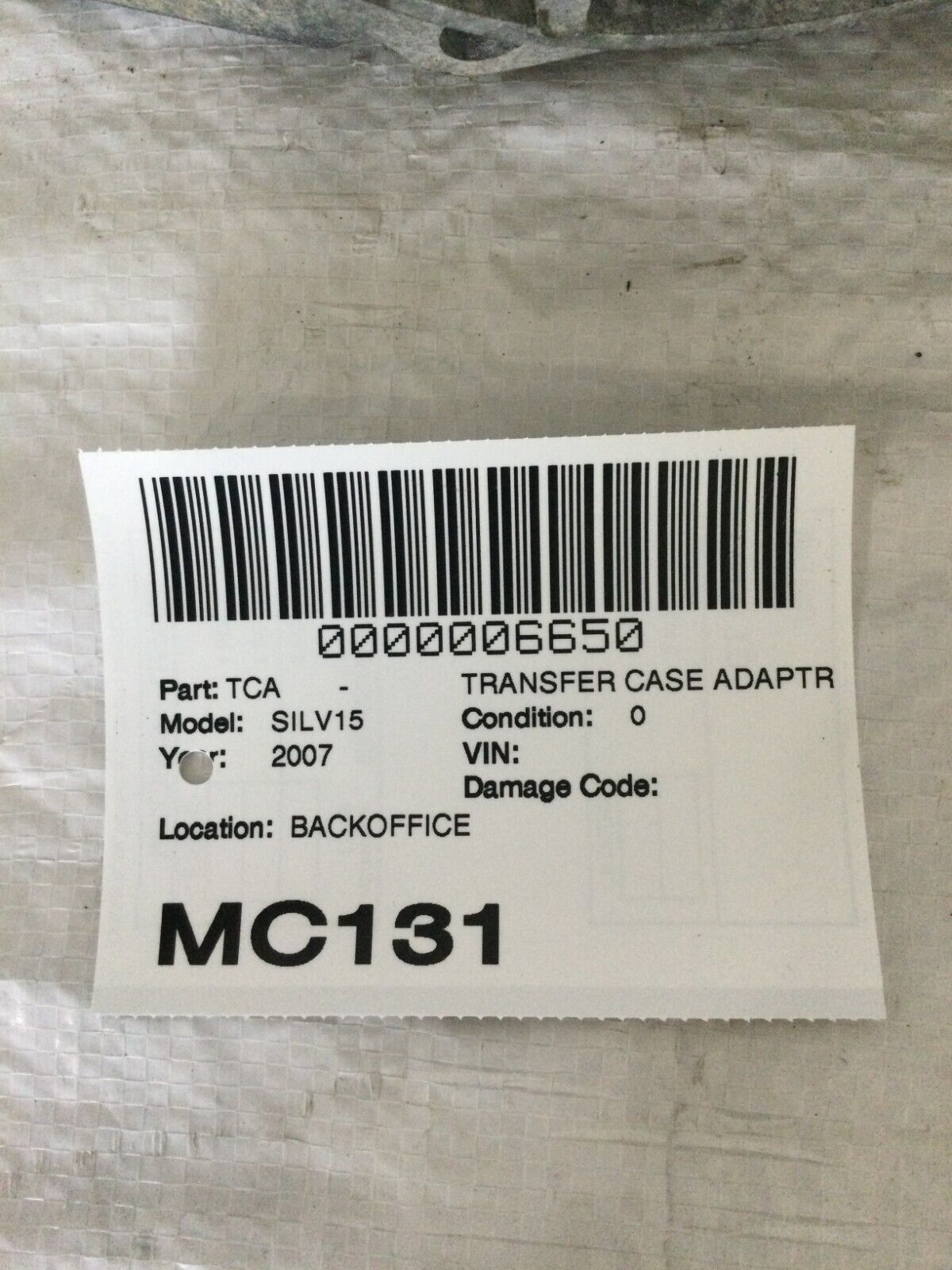 2007 Chevrolet Silverado Sierra Tahoe Yukon 1500 4X4 Transfer Case Adaptor