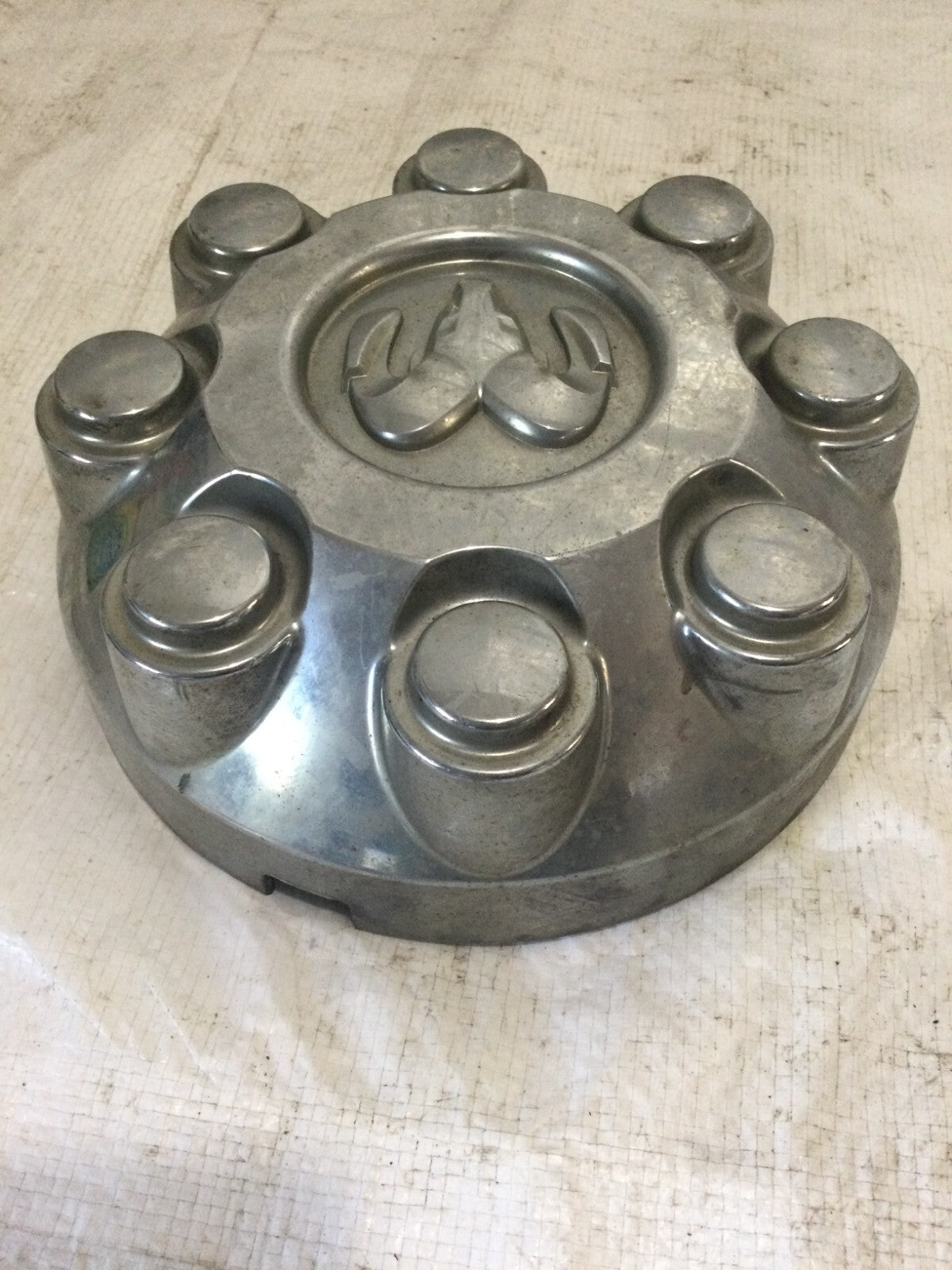 OEM Chrome 8 Lug Dodge Ram 1500 2500 3500 Wheel Center Cap 17" 52121450AD Hubcap