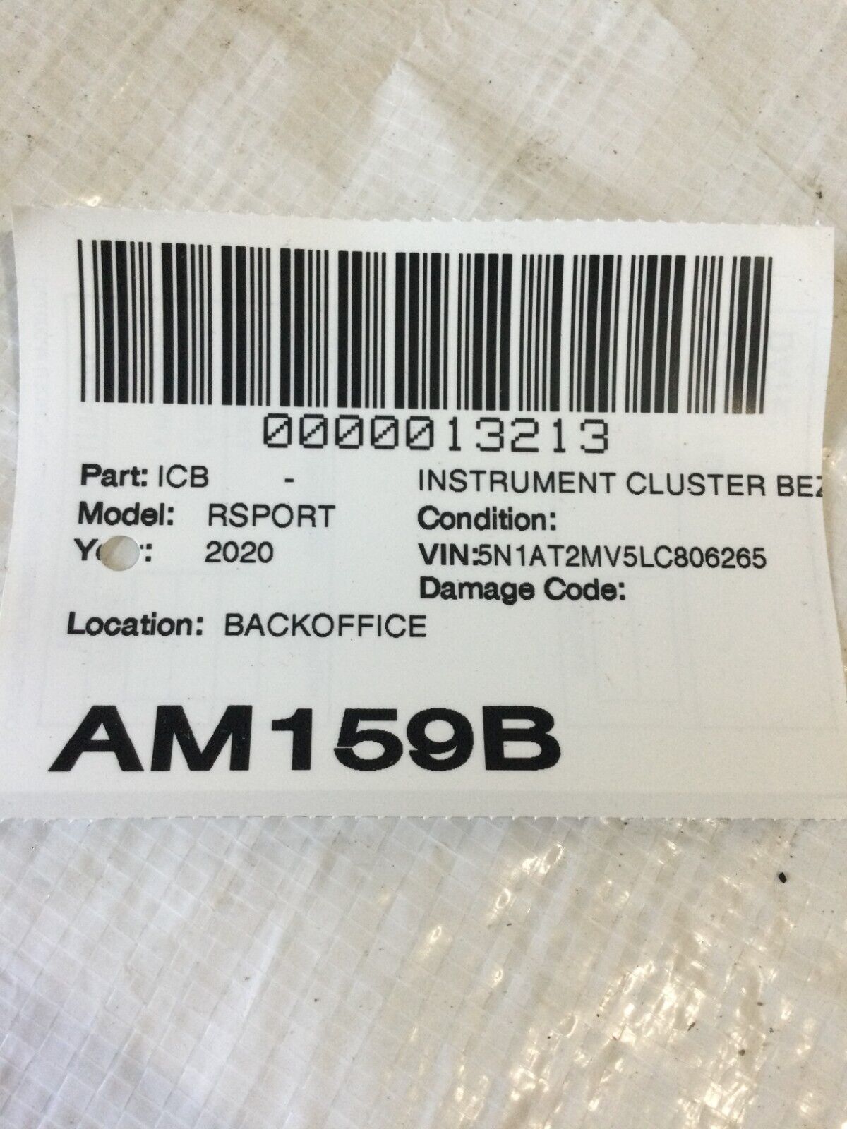 2020 Nissan Rogue Speedometer Gauges Instrument Cluster KPH OEM 248107FL4B