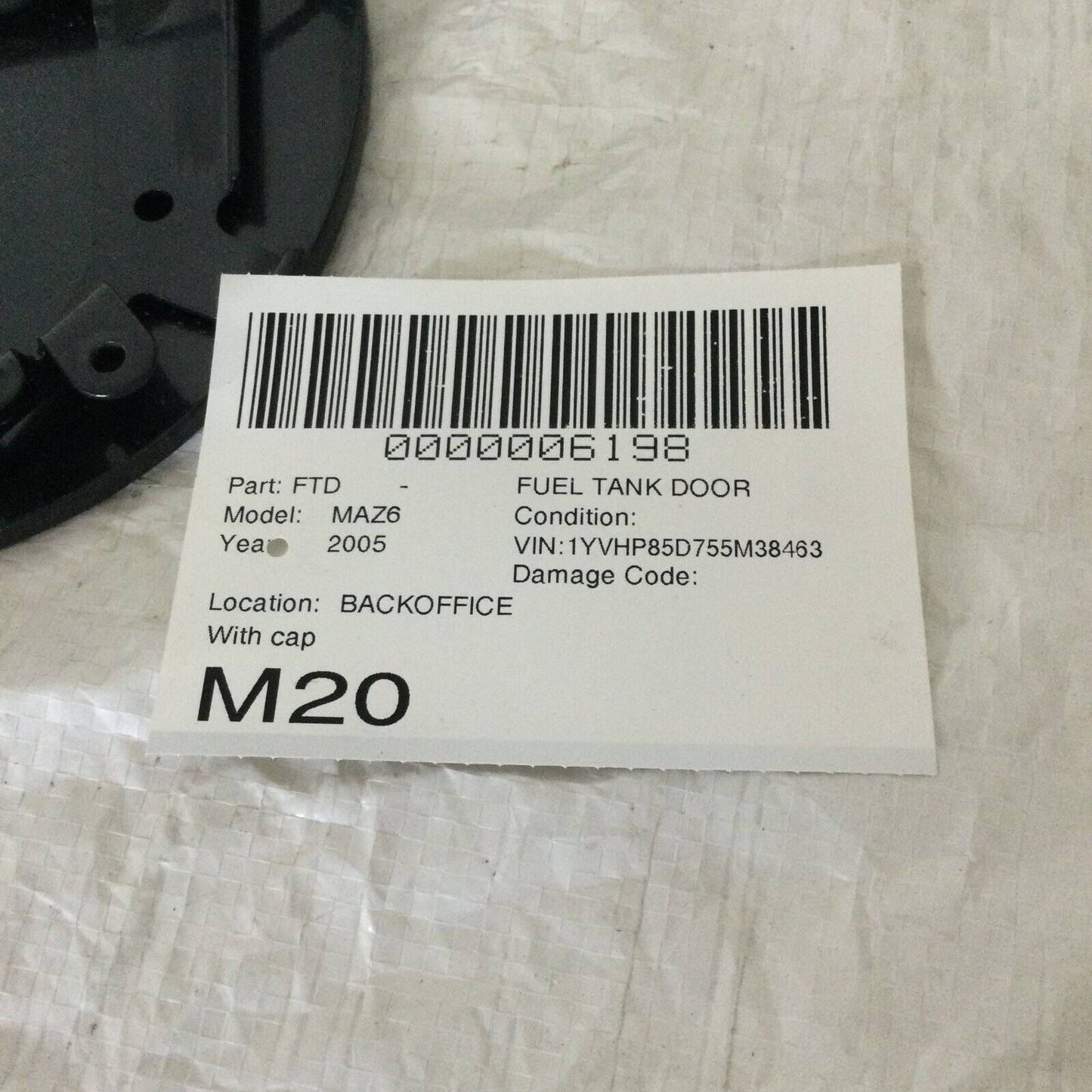 2004-2005 Mazda 6 Gas Tank Fuel Filler Door Lid Cover OEM