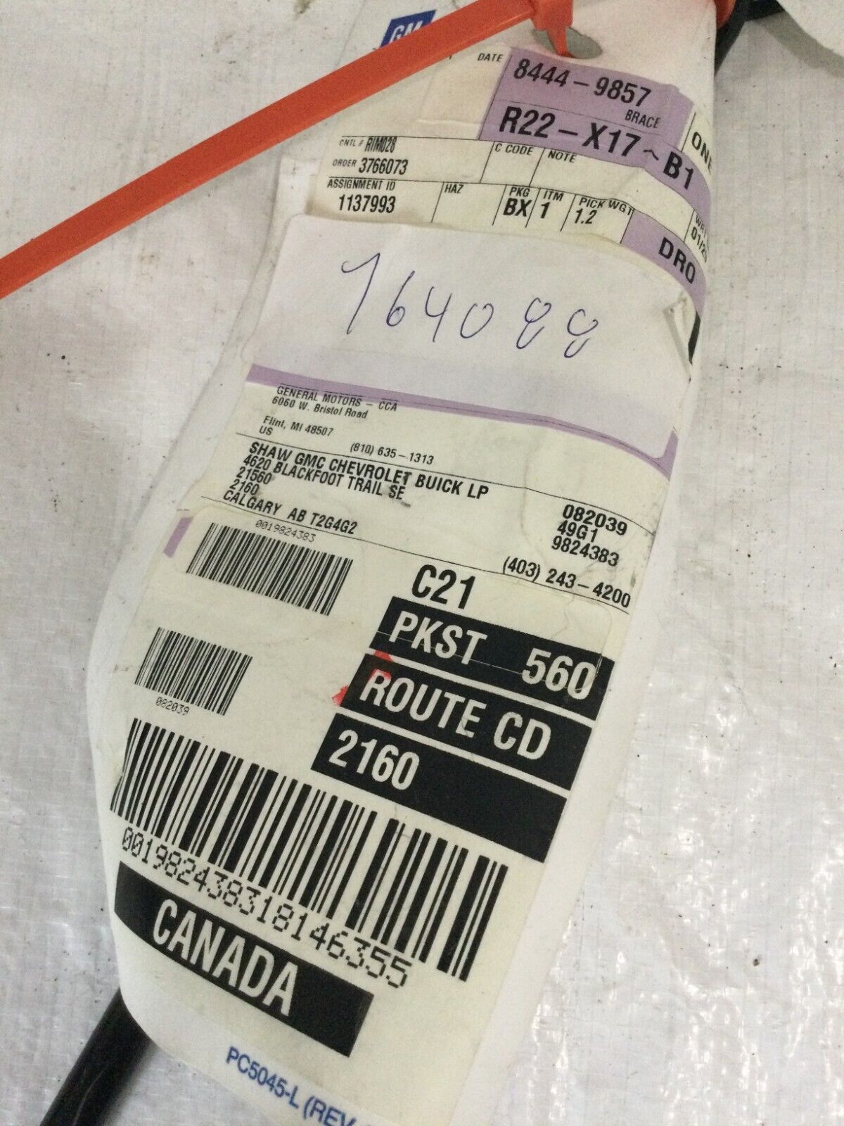 2021 Chevrolet Silverado 1500 Diagonal Brace OEM
