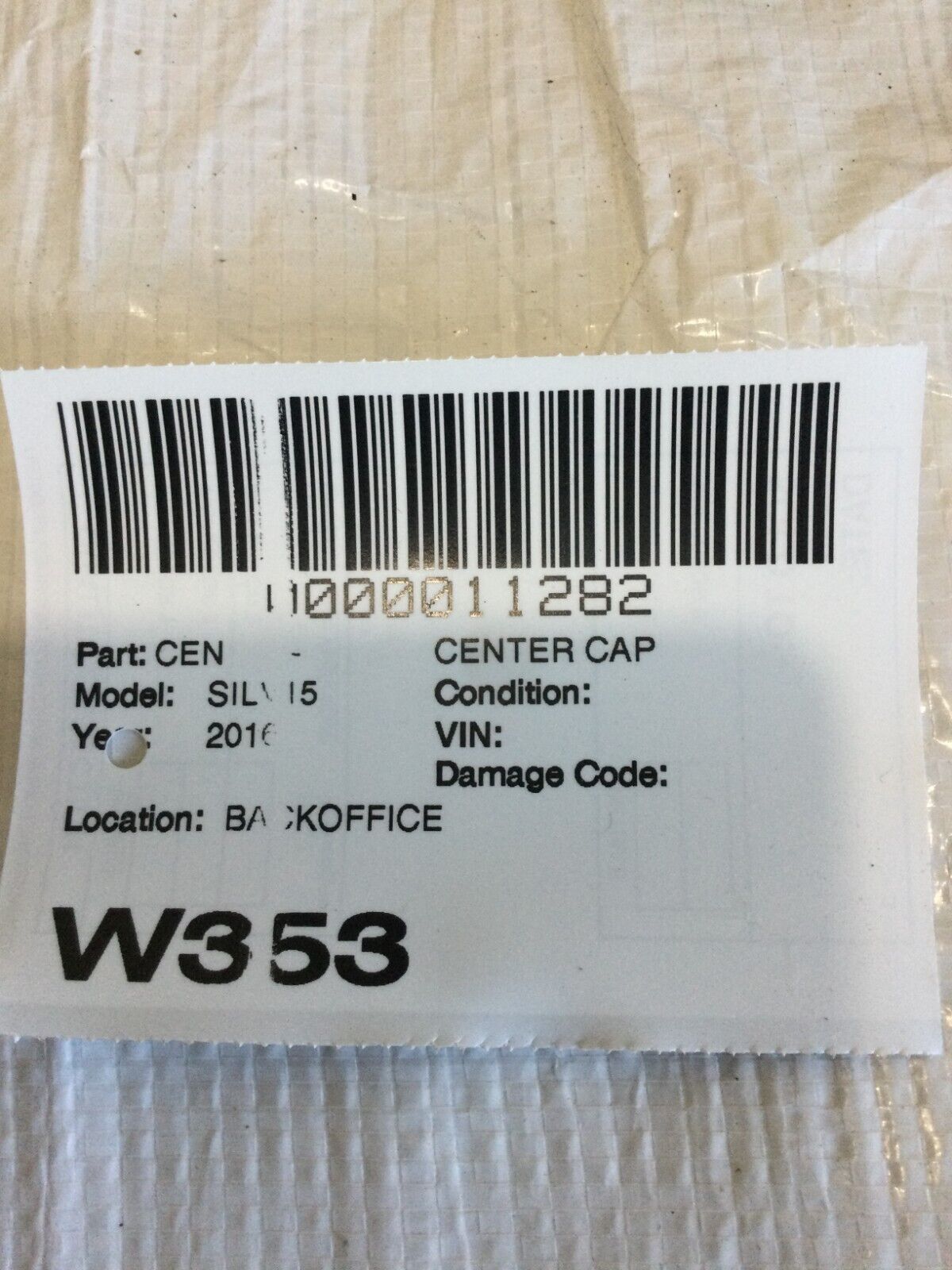 Chevy Tahoe Silverado 1500 Astro Suburban 6 Lug OEM Wheel Center Cap 9596661