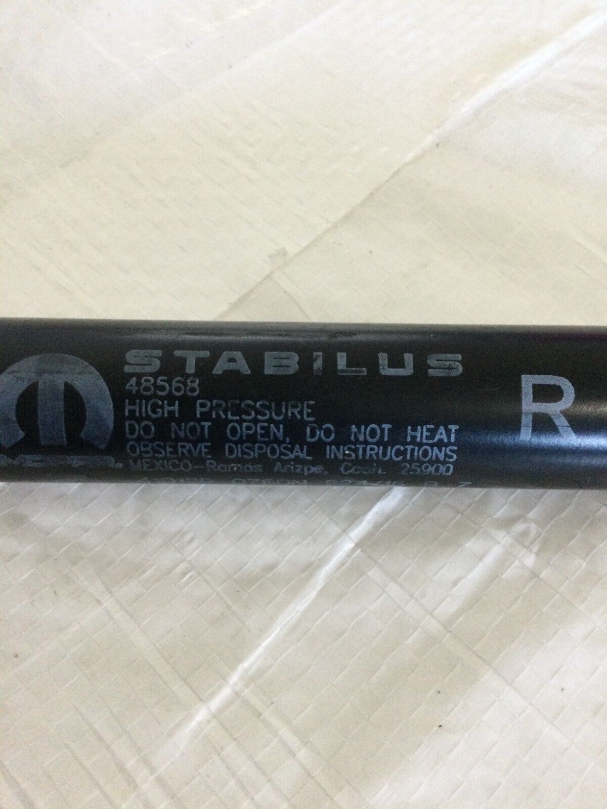 Tailgate Right Lift Shock Strut 2016 Dodge Grand Caravan 04589654AF 2011 - 2020