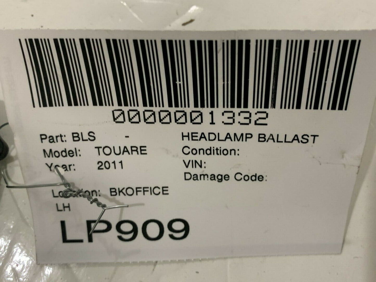 11-18 VW Touareg Tiguan Eos AFS Computer Power Module Control Unit OEM 8U0941329