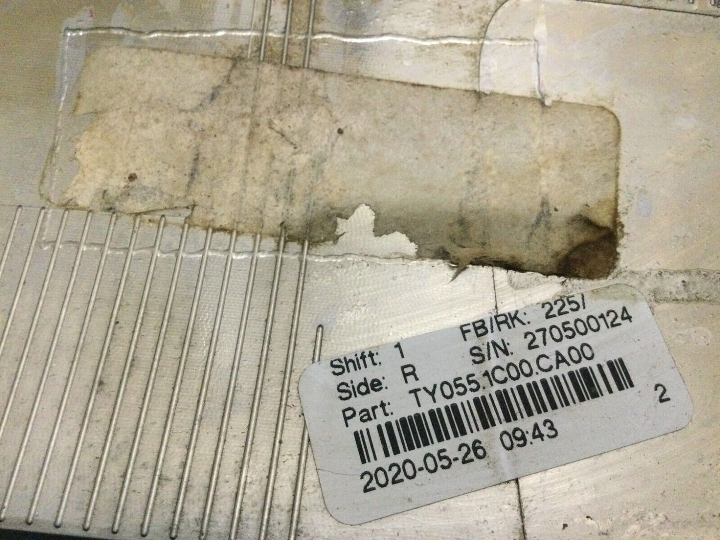 Toyota Tundra 2014-2021 Chrome Upper Grill Hood Bulge Air Intake Grille OEM