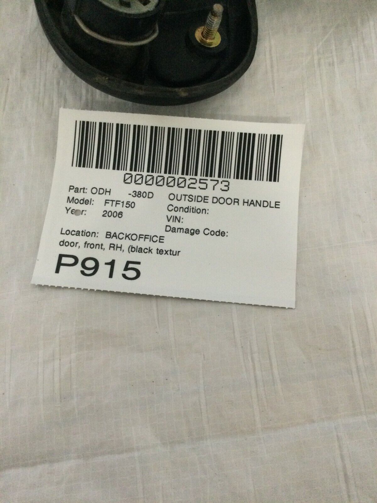 2002 Ford F-150 F150 Front Right Passenger Exterior Door Handle OEM