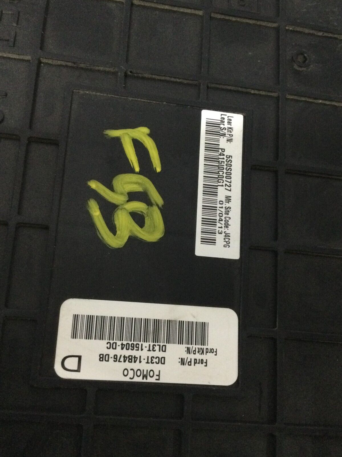 Ford F-150 Truck Cabin 2011-2014 Fuse Box Junction Module BCM OEM DL3T-14B476-DB