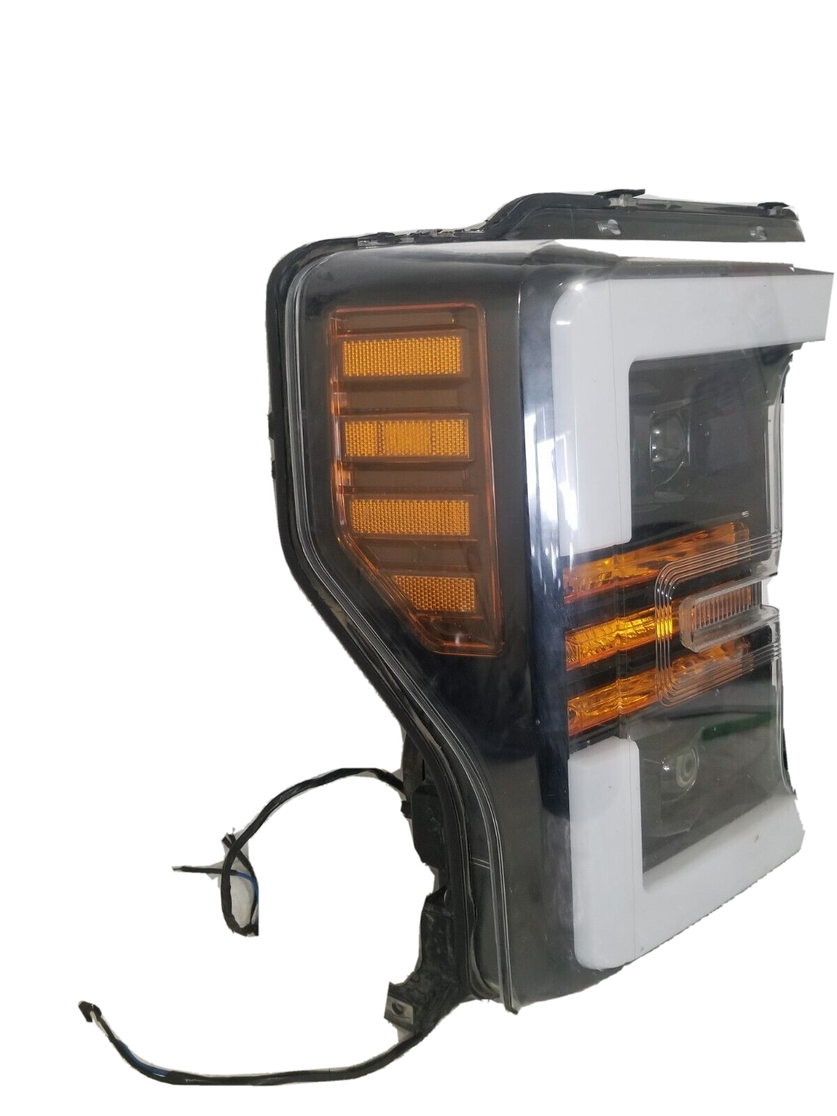 AlphaRex For Ford F250 Super Duty 2017-2019 Projector Headlight NOVA Matte Black
