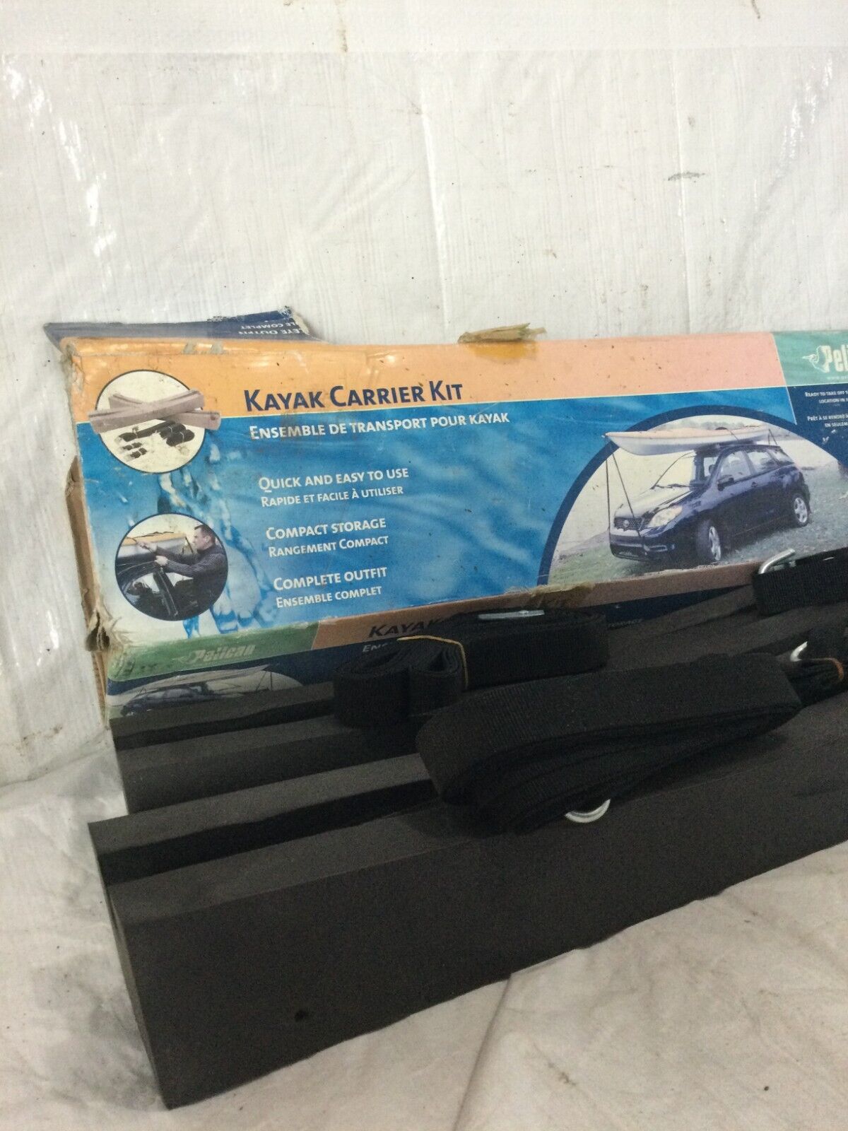 Pelican Kayak Car Top Carrier Kit