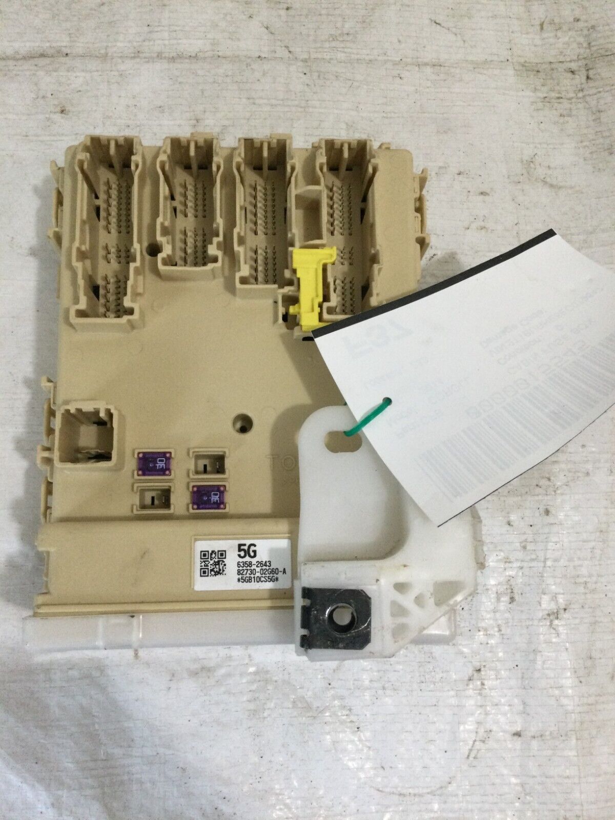 14 15 16 Toyota Corolla 82730-02G60 Fusebox Fuse Box Relay Unit Module OEM