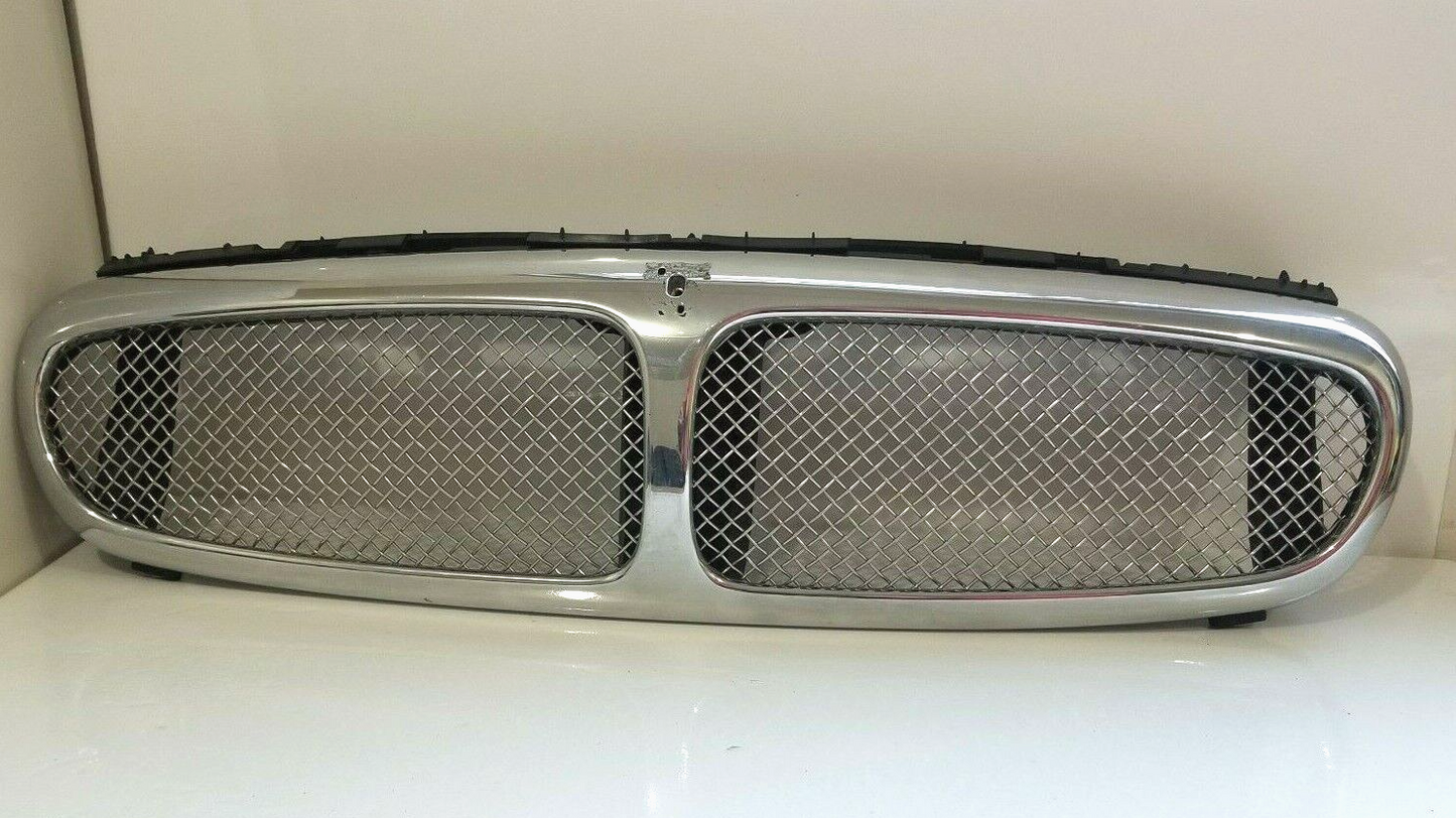 1998-2003 Jaguar XJ8 Front Grille Chrome Grill Mesh OEM W/O Emblem