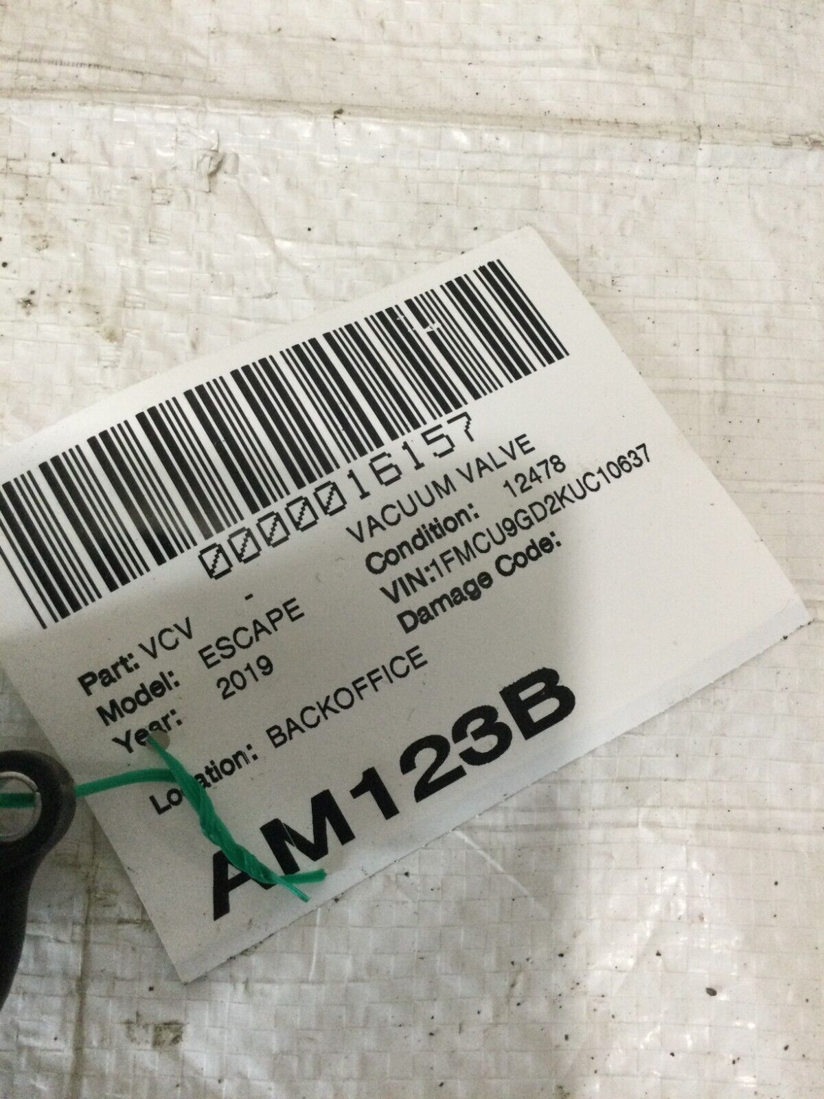 2019 Ford Escape Turbocharger Solenoid Valve JT4E-9U465-AA OEM