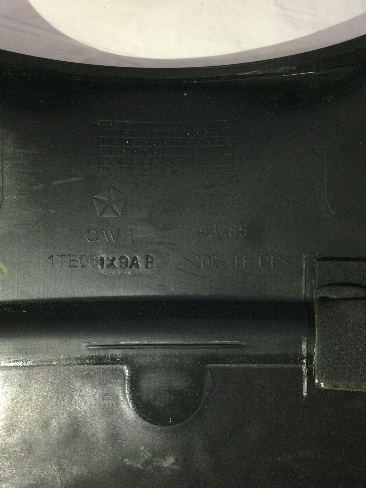 11-14 Dodge Avenger Speedometer Cluster Upper Shroud Trim Bezel OEM