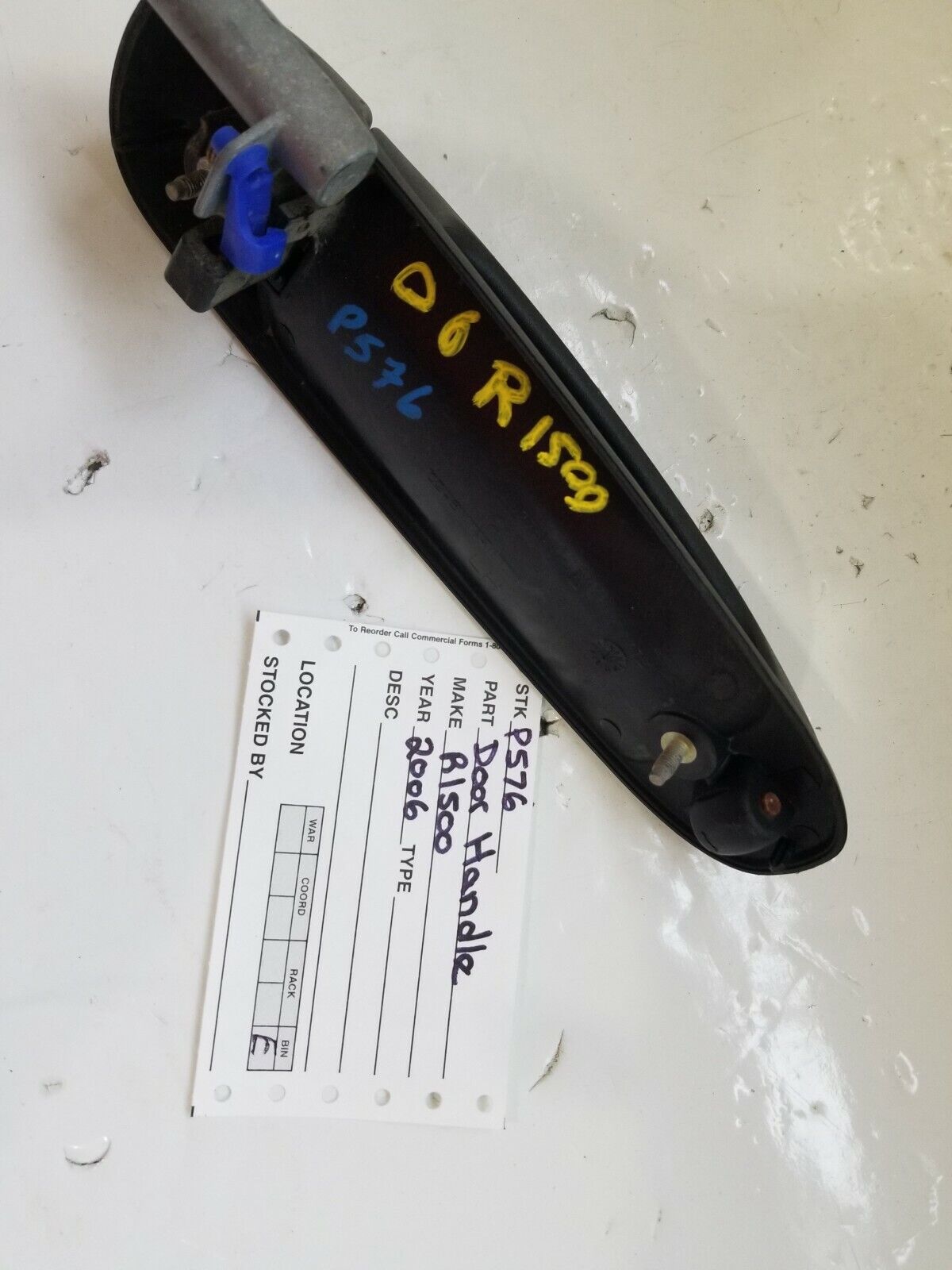 2006 Dodge Ram 1500 Exterior Door Handle Rear Left Driver OEM 55275685AB Black