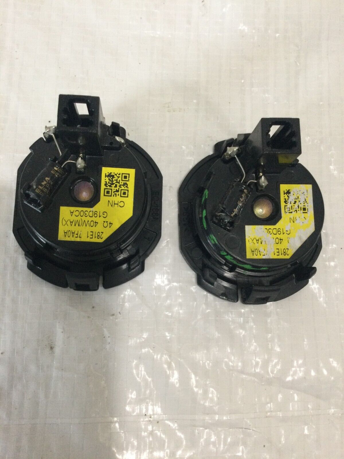 2020 Nissan Rogue Dash Tweeter Speaker Set OEM 281E1 7FA0A