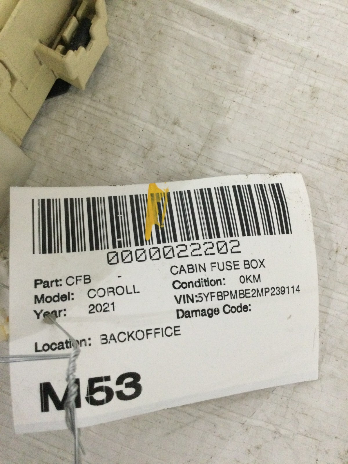 2021 Toyota Corolla Multi Network Control Module OEM 89221-02590