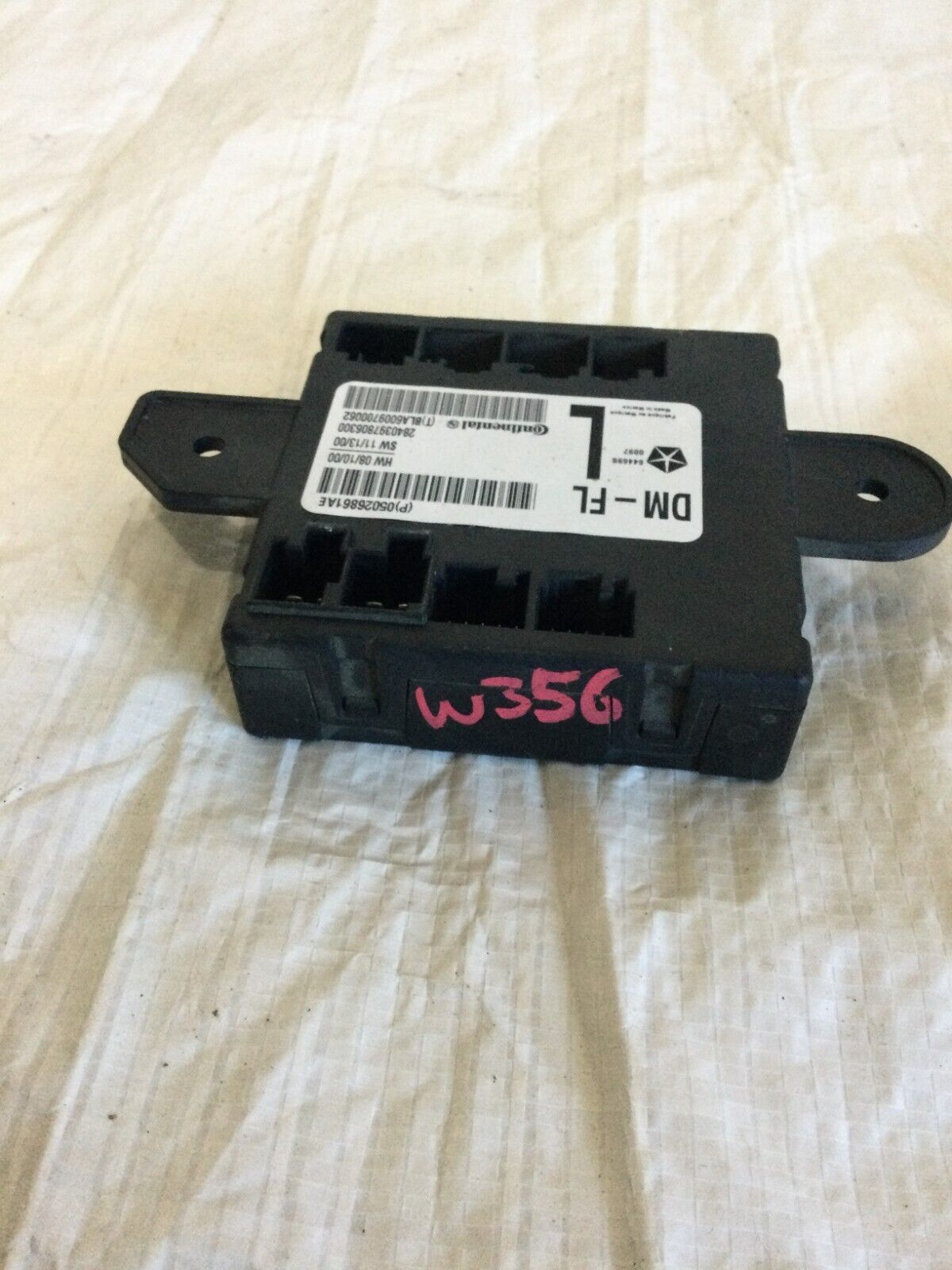 07 - 20 Chrysler Dodge Jeep Door Control Module Front Left LH 05026861AE OEM