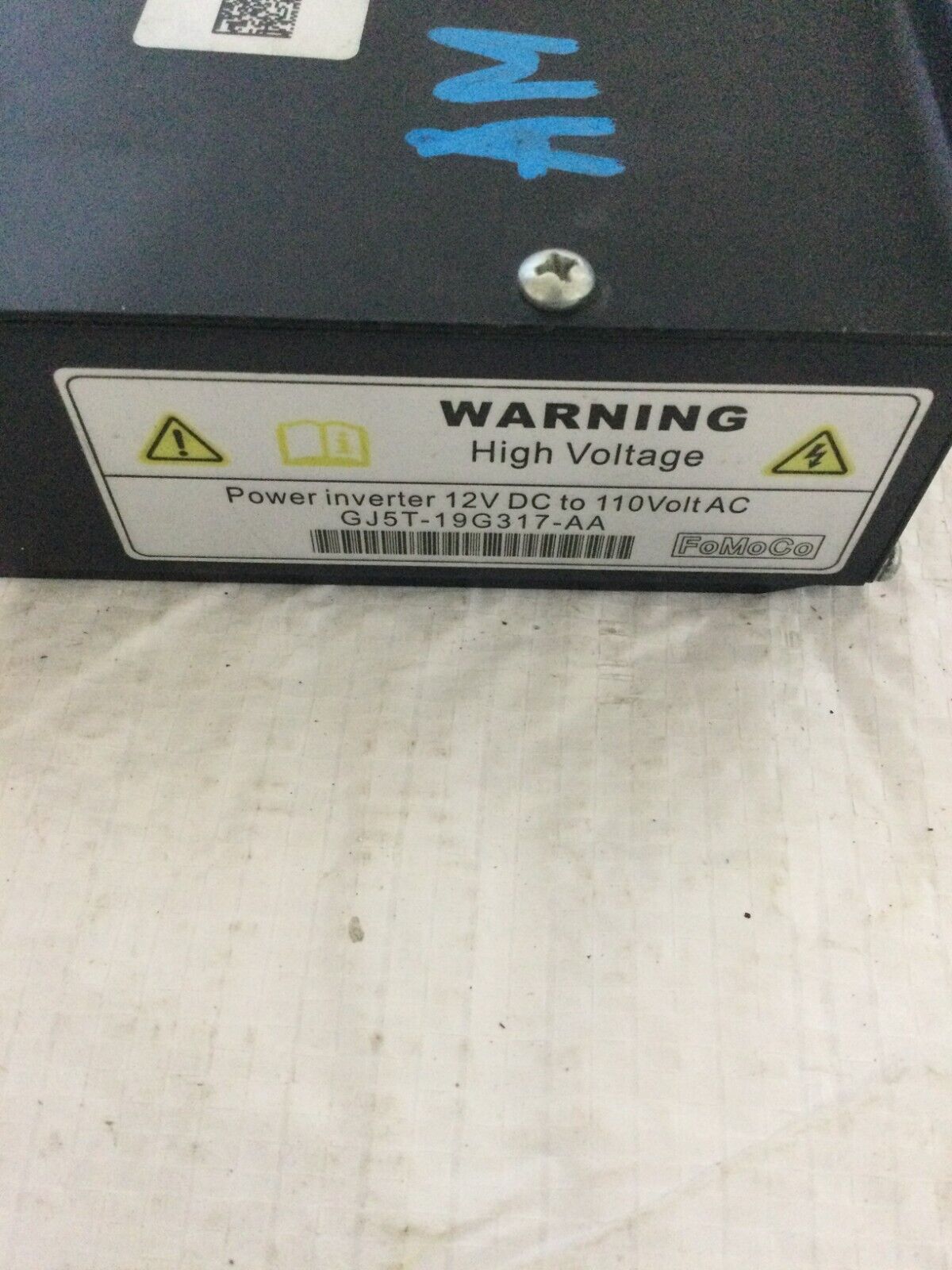 17 18 19 Ford Escape Power Inverter Converter Unit GJ5T19G317AA 2017 2018 2019