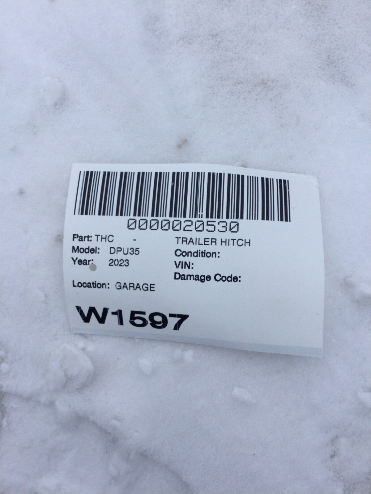 2019-2023 Dodge Ram 2500 3500 Tow Towing Trailer Hitch Receiver OEM