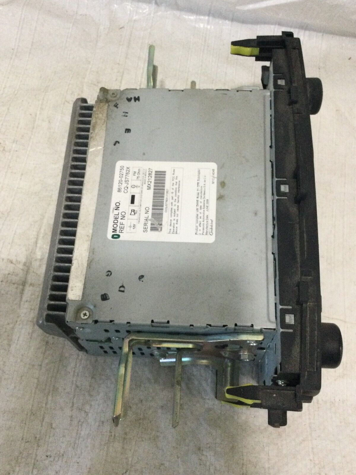 Toyota Corolla 2009 2010 2011 MP3 CD Player Radio Stereo 86120-02750 OEM