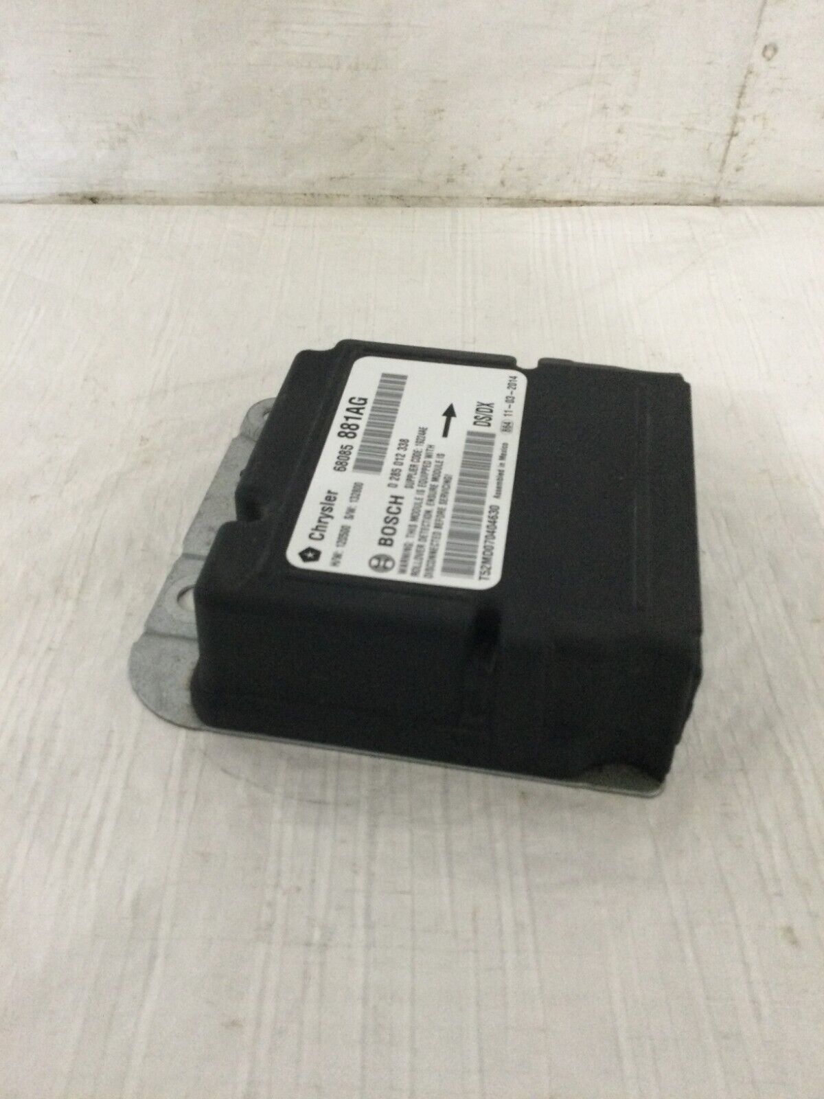 SRS Control Module 2014 Ram 1500 Pickup P68085881AG OEM