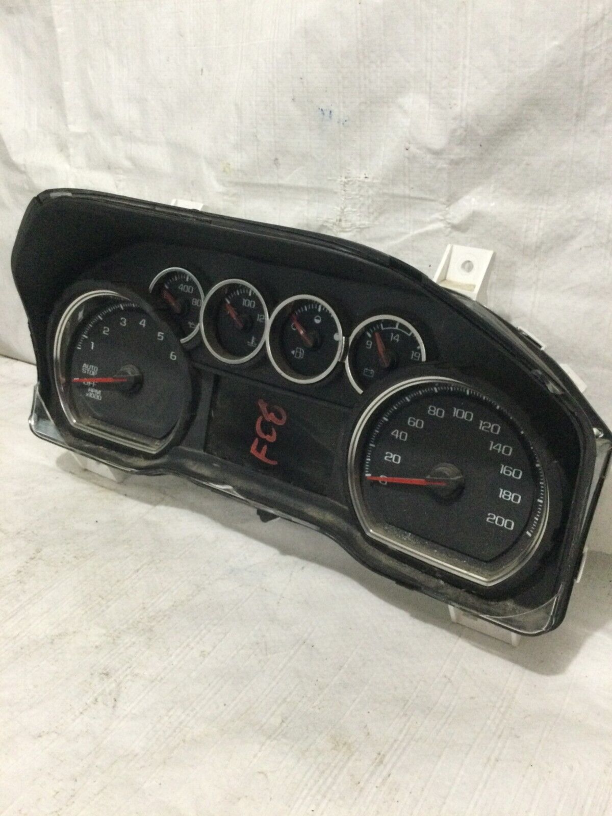 2021 Chevrolet Silverado 1500 Speedometer Gauges Instrument Cluster KPH 84960228